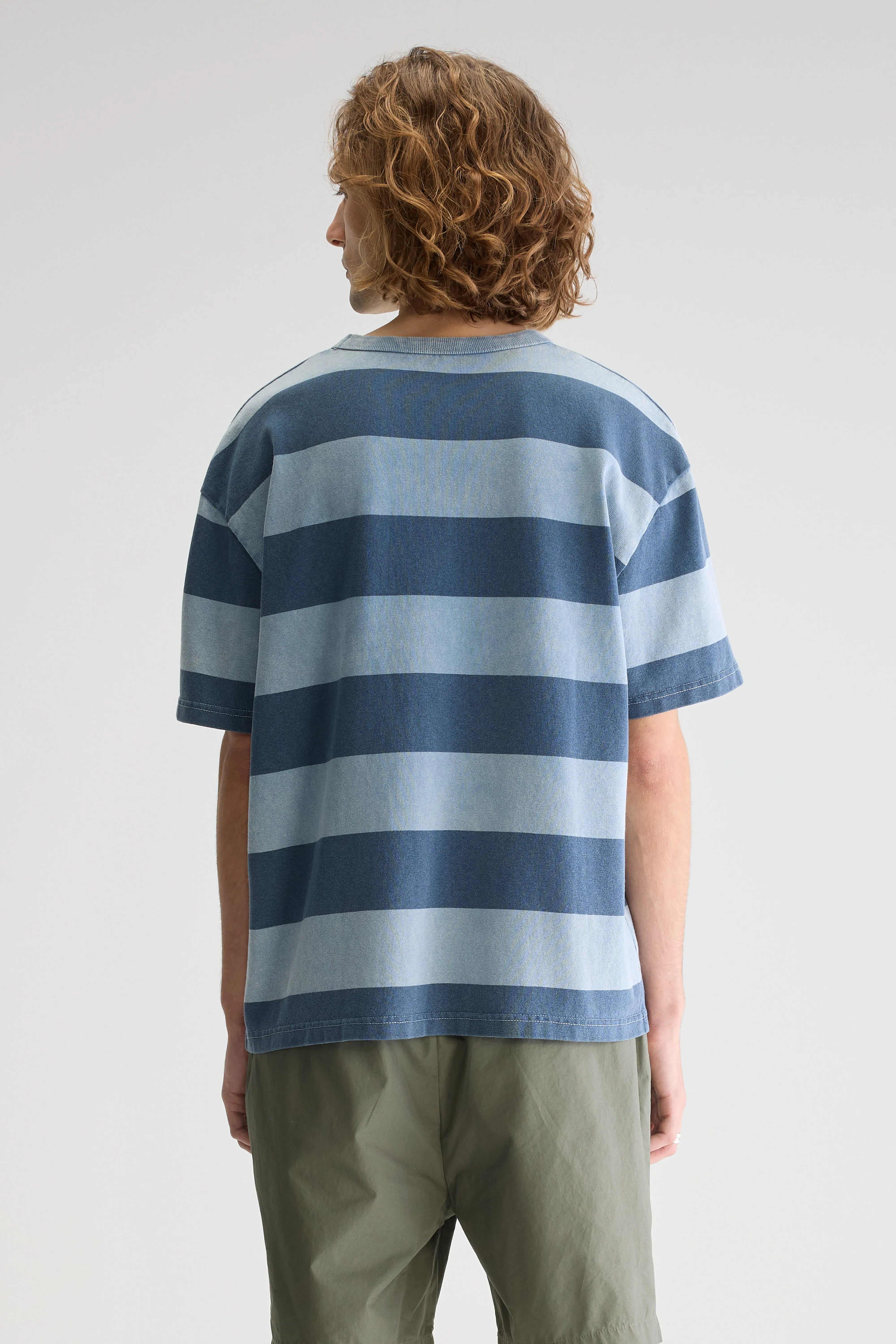 Vouch Korte Mouwen T-shirt - Artic / Regal blue Voor Heren | Bellerose