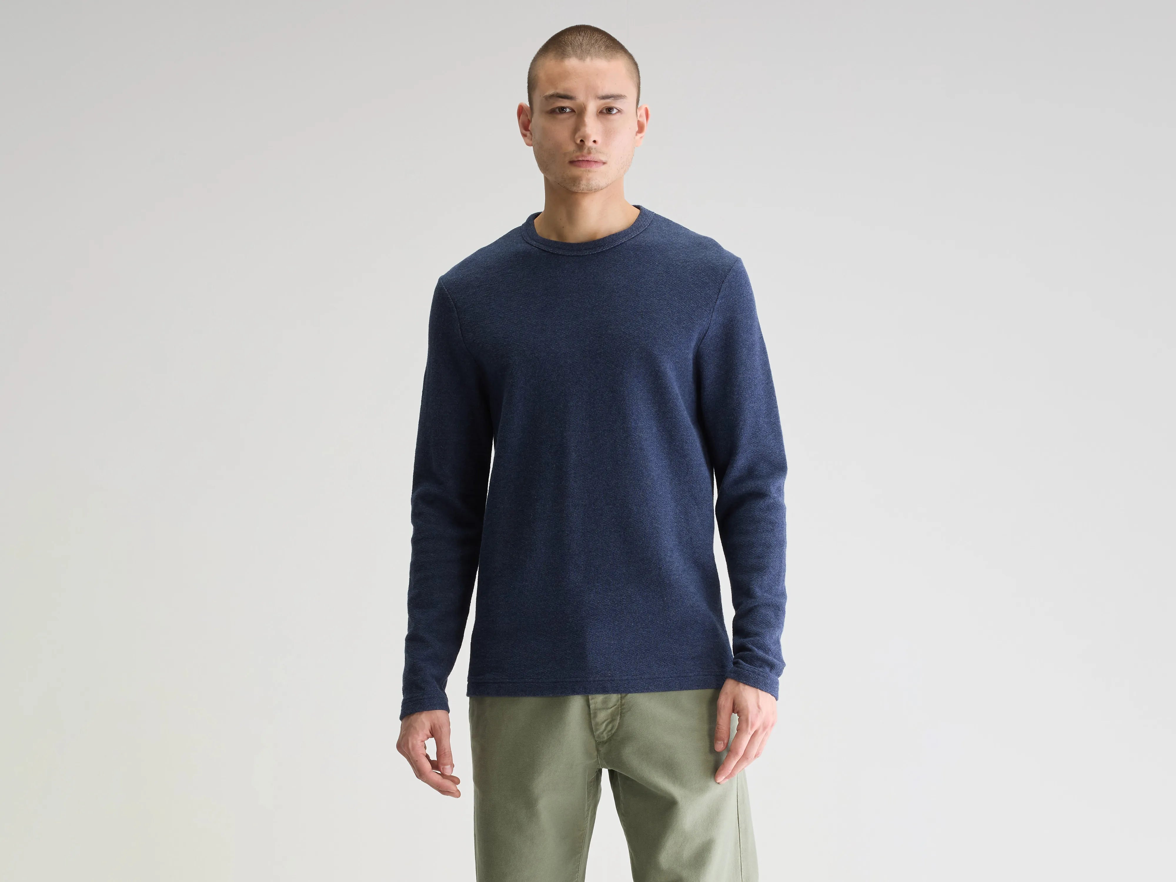 Fresh lange mouwen t-shirt (251 / M / OCEAN)