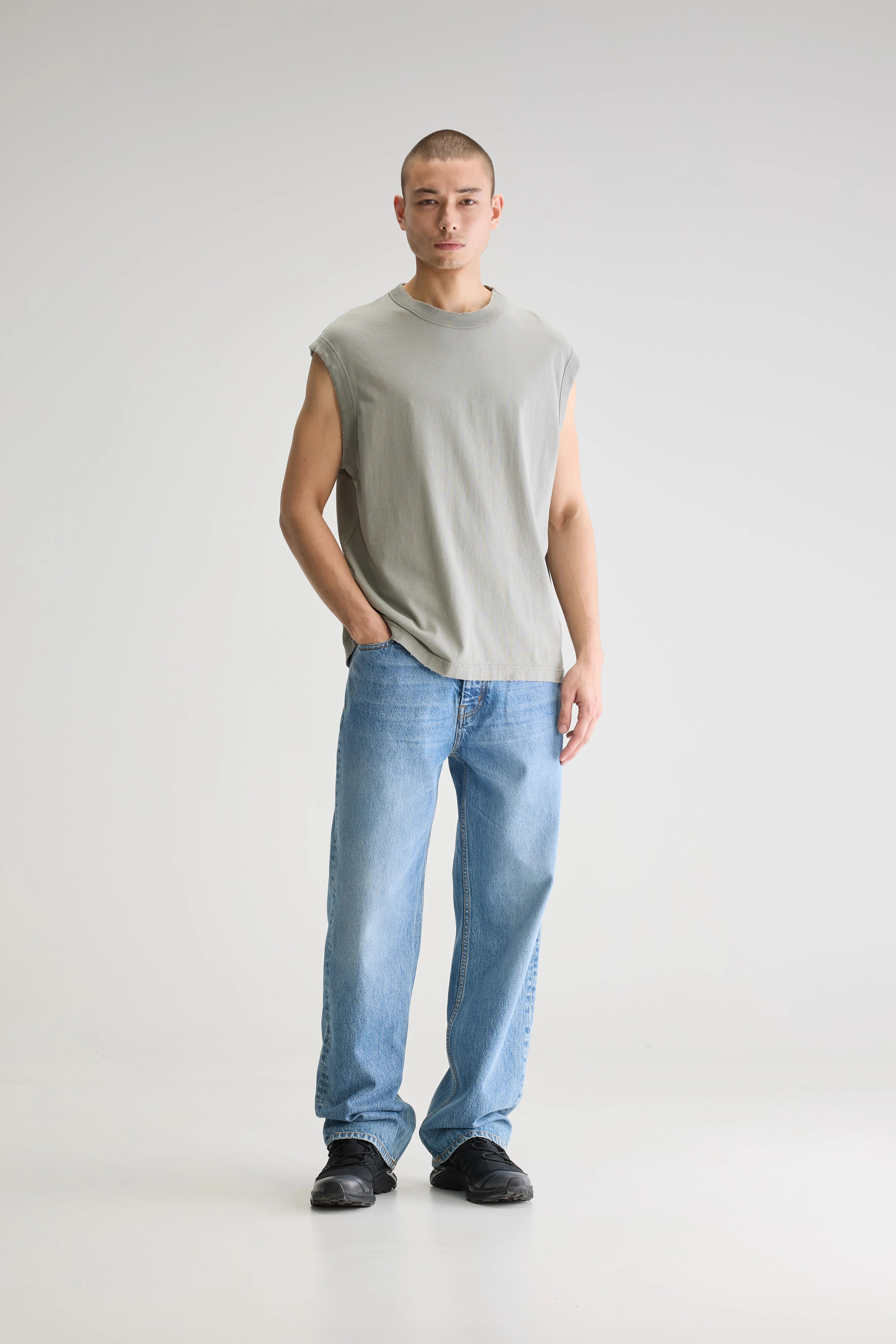 Vuch Crewneck Tank - Mouse For Men | Bellerose