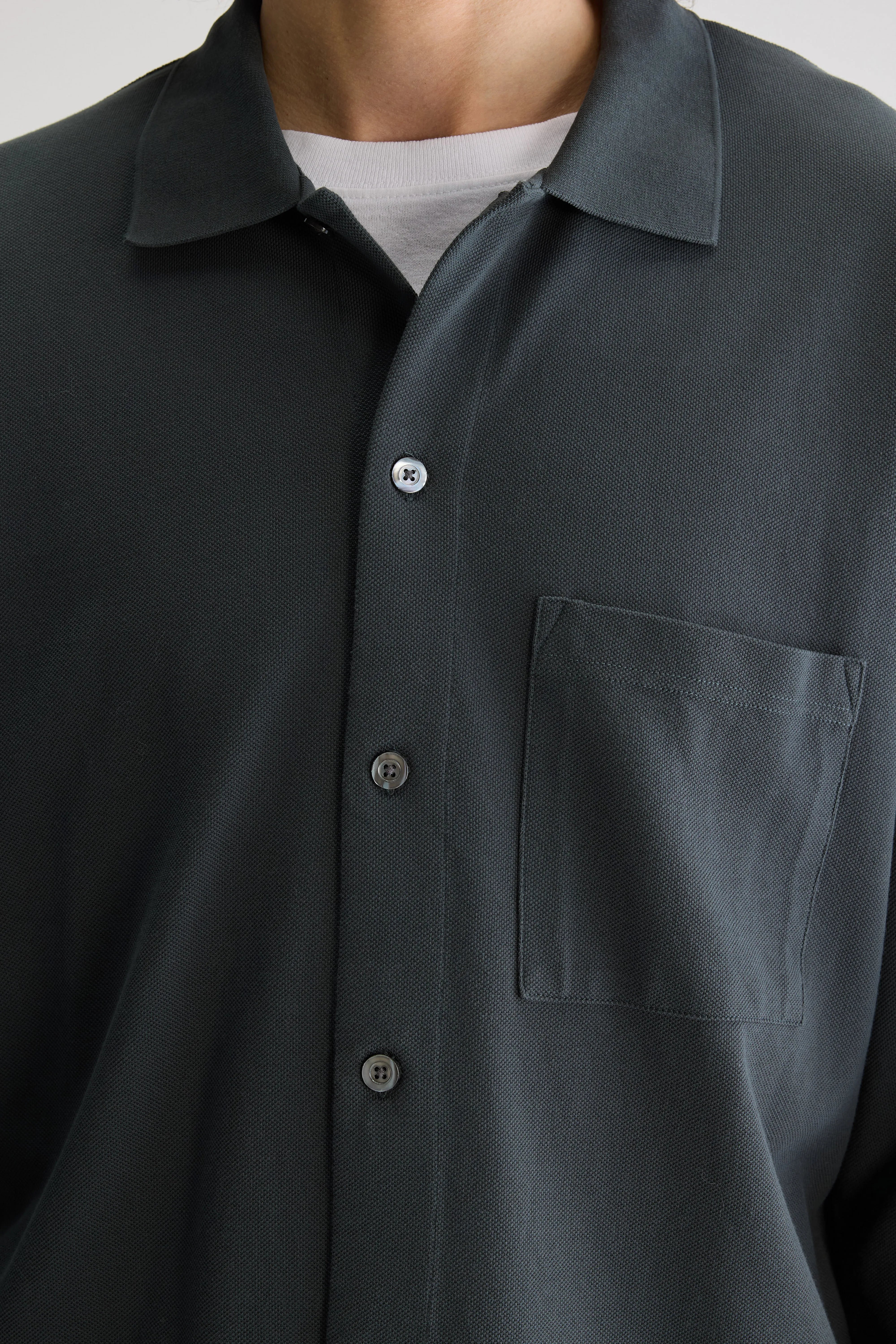 Vision Long-sleeve Polo - Pirate For Men | Bellerose