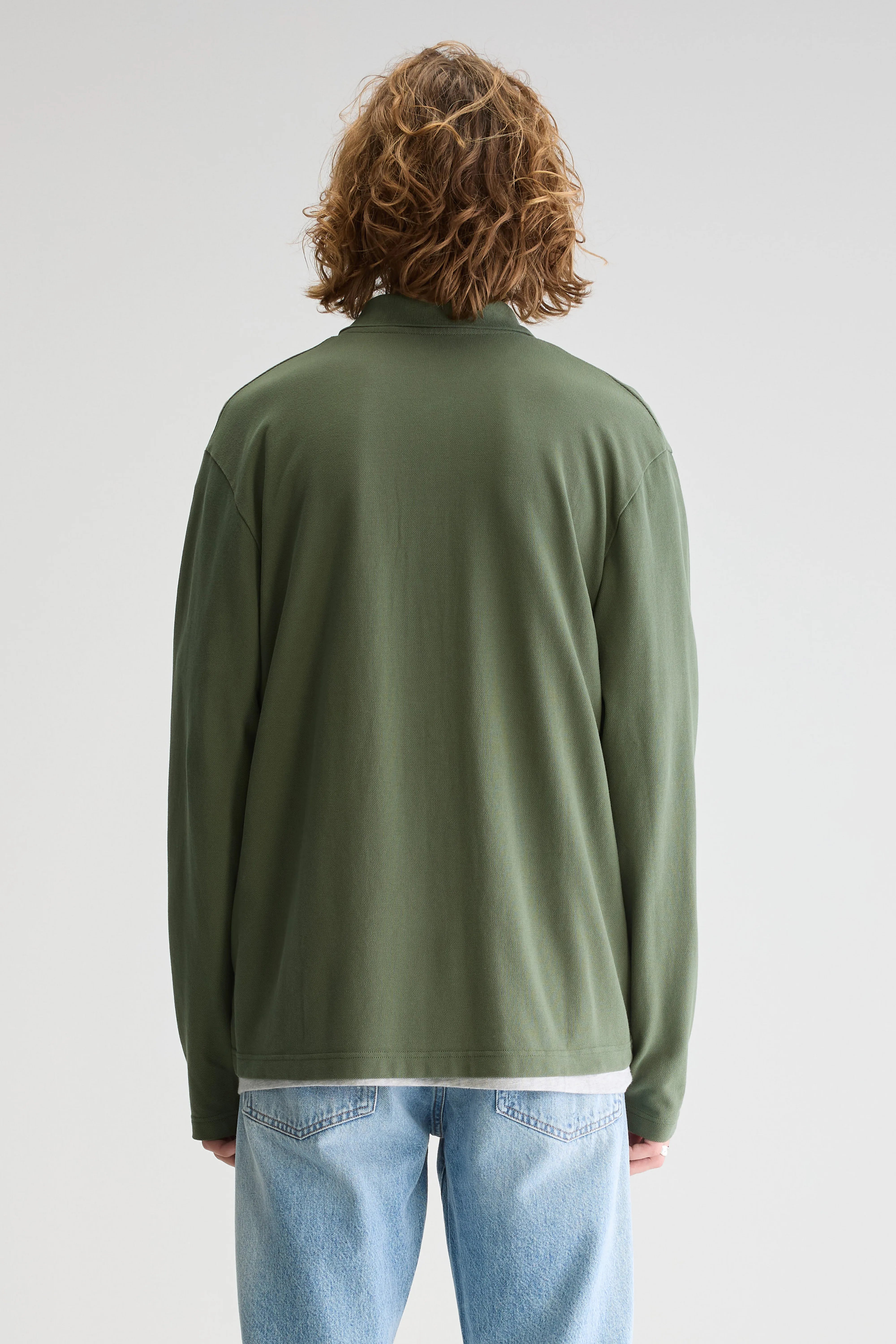 Vision Long-sleeve Polo - Thyme For Men | Bellerose