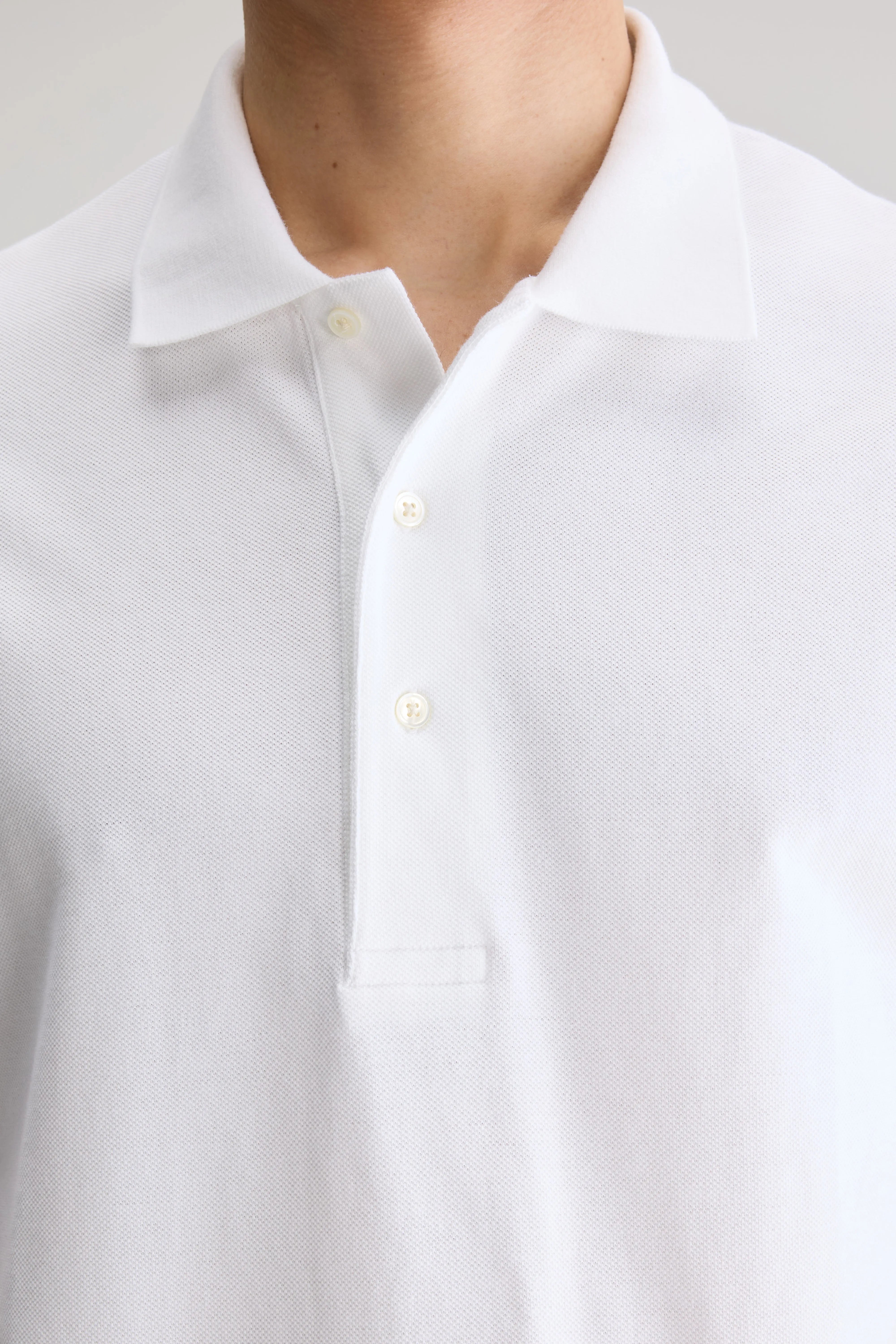 Vilon Relaxed Polo - White Voor Heren | Bellerose