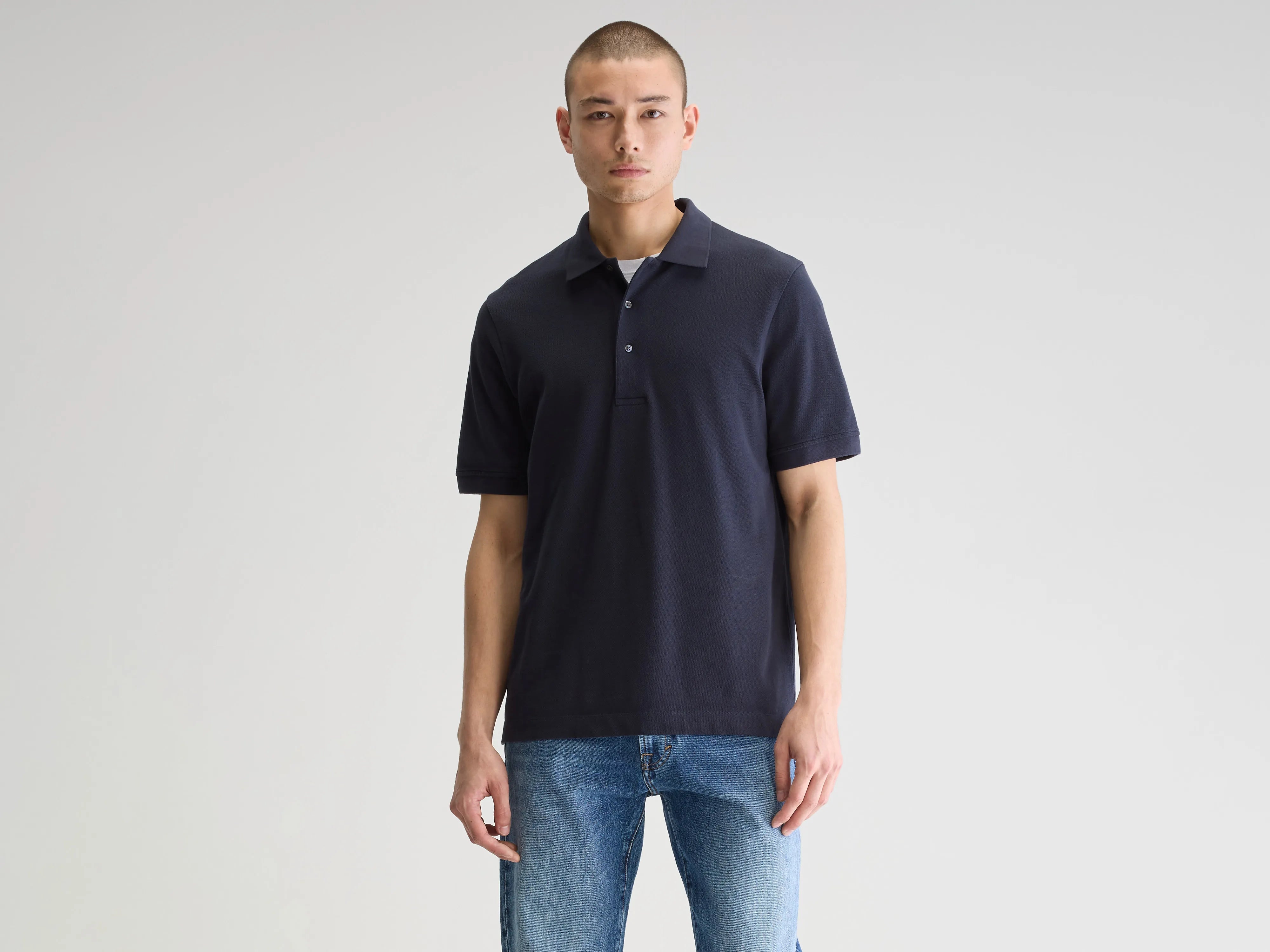 Vilon relaxed polo (251 / M / NAVY)