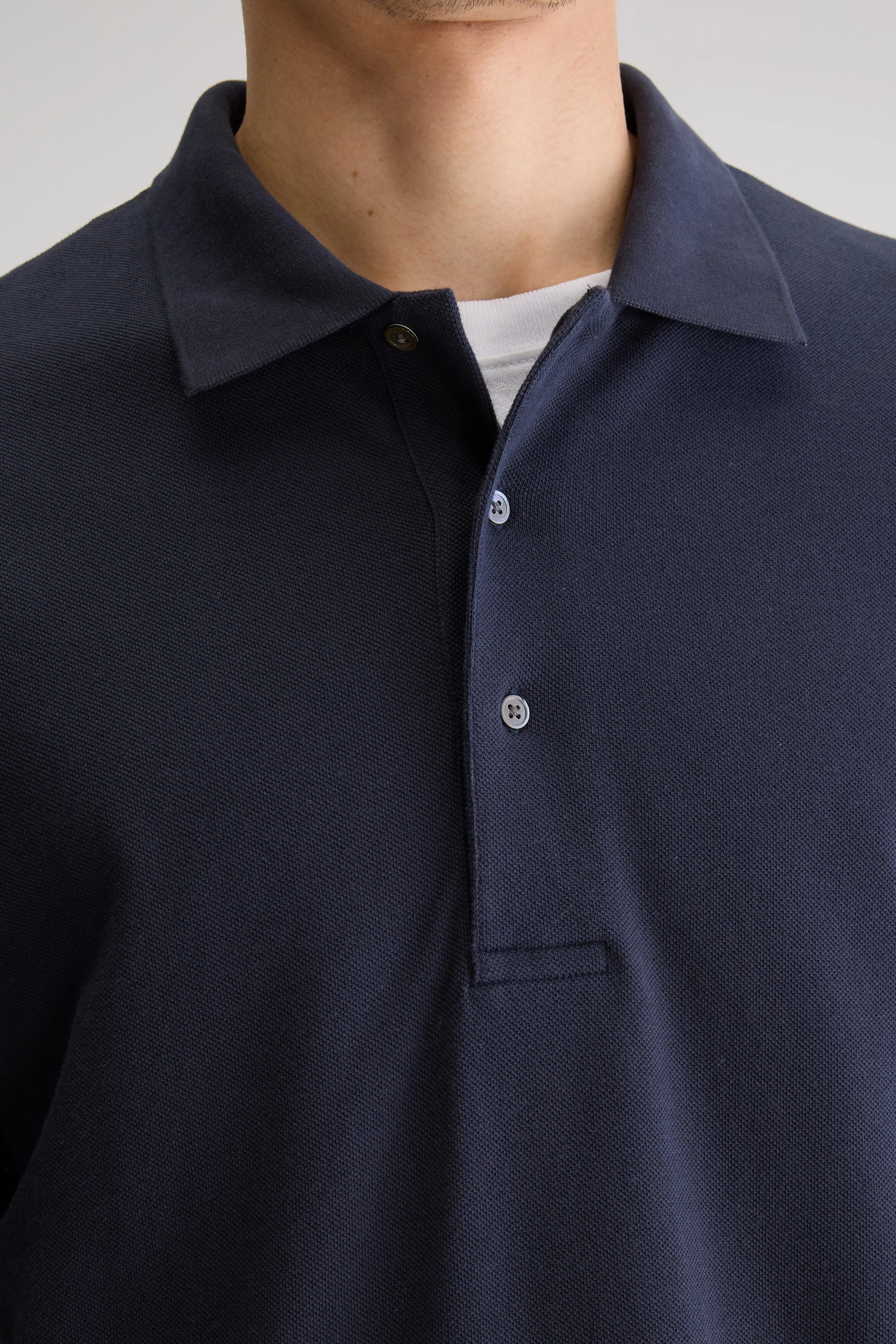 Vilon Relaxed Polo - Navy Voor Heren | Bellerose