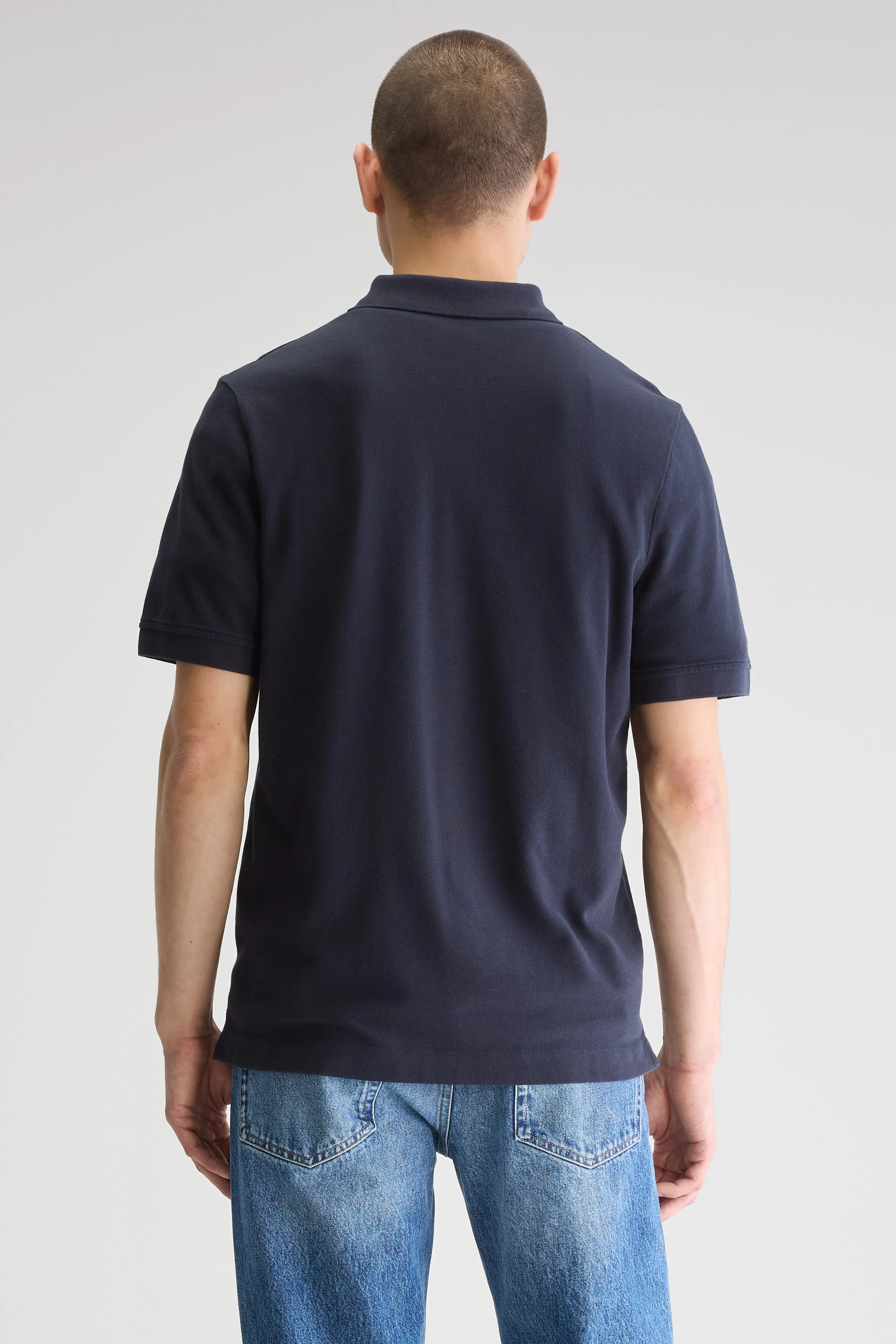 Vilon Relaxed Polo - Navy Voor Heren | Bellerose