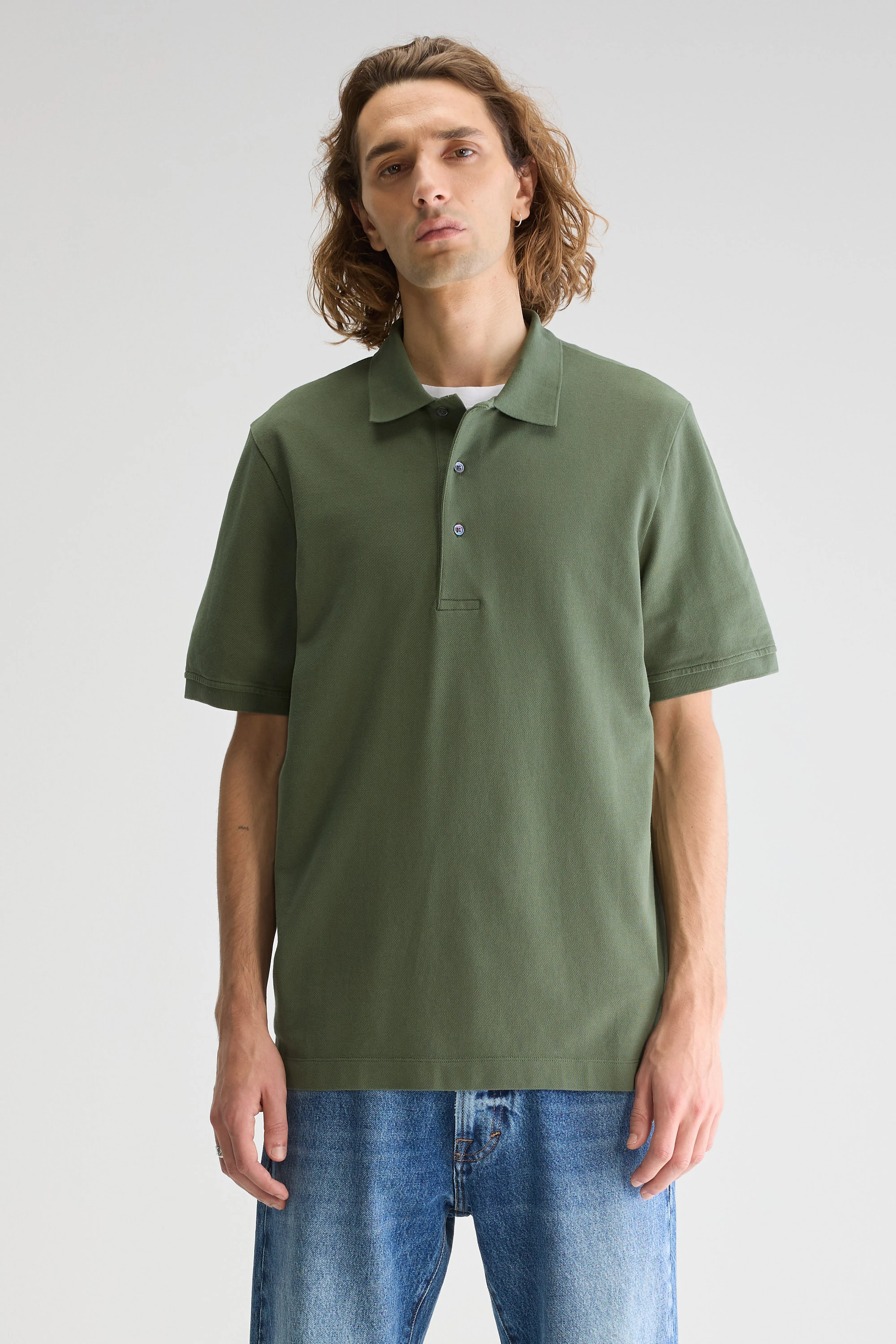 Vilon Relaxed Polo - Thyme For Men | Bellerose