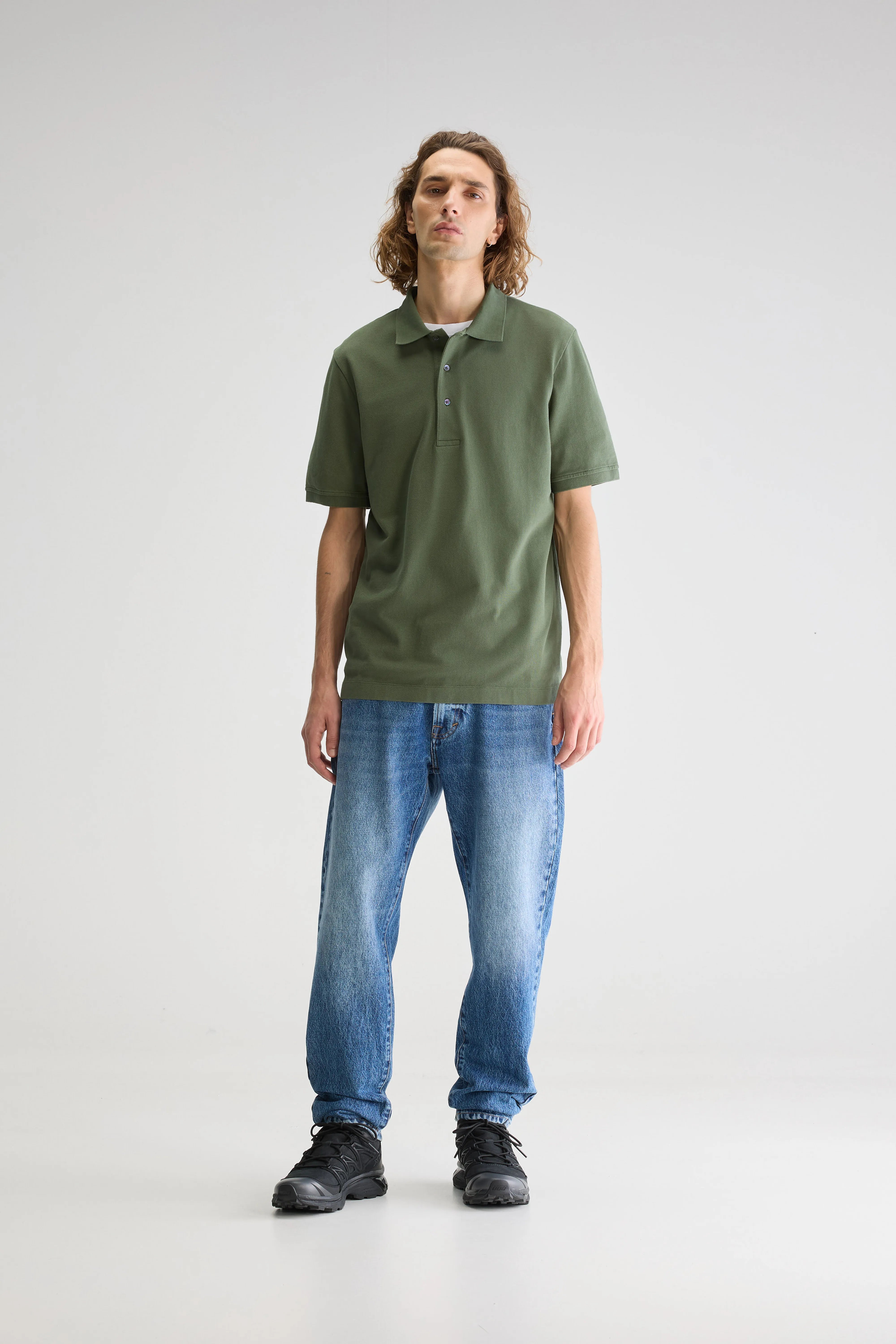 Vilon Relaxed Polo - Thyme Voor Heren | Bellerose