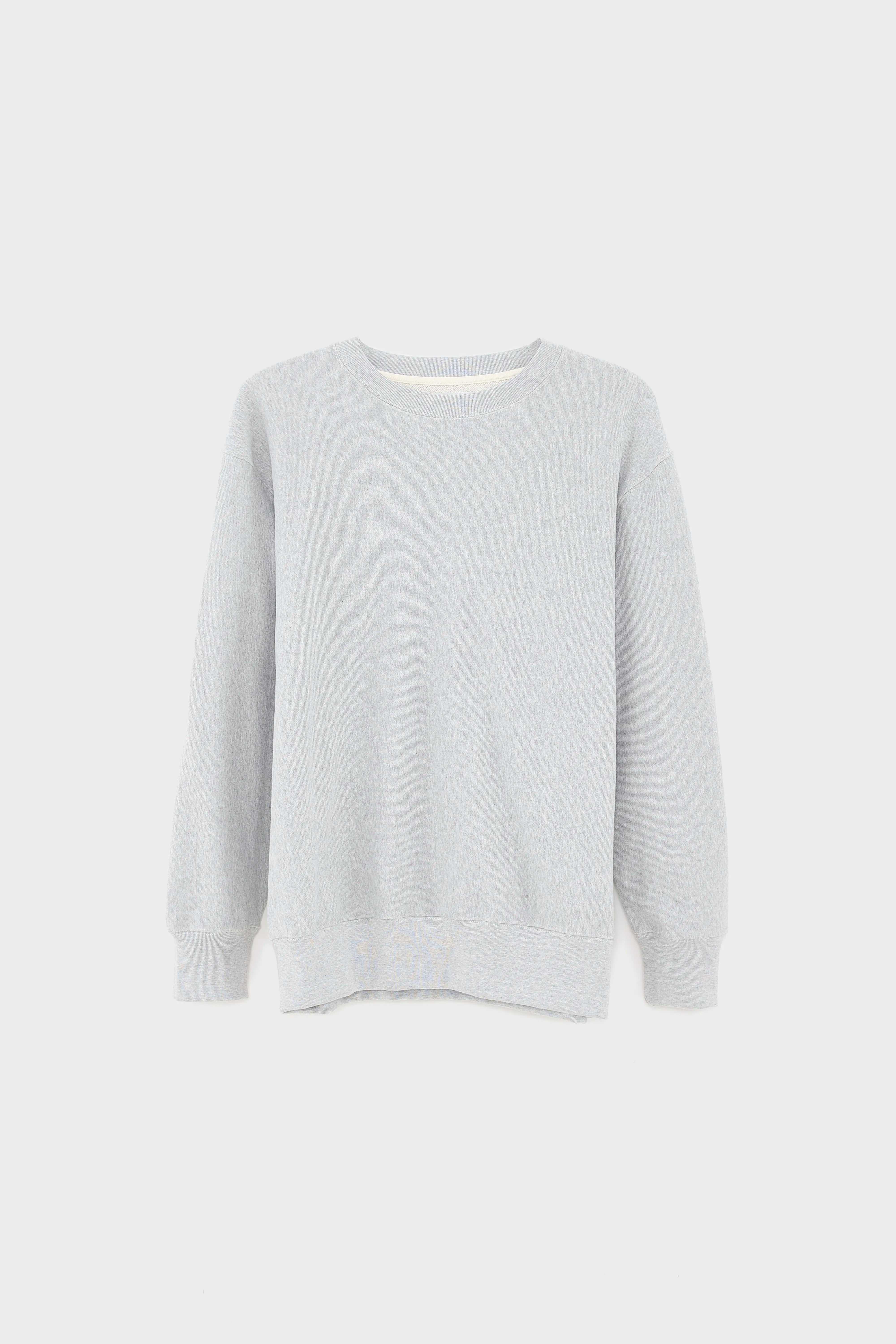 Flake grijs sweatshirt met ronde hals (242 / M / H. GREY)