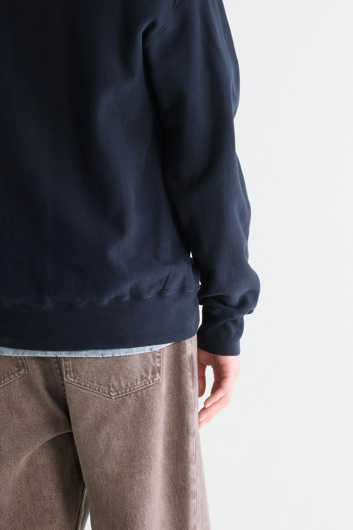 Sweatshirt Col Rond Flake - Navy Pour Homme | Bellerose