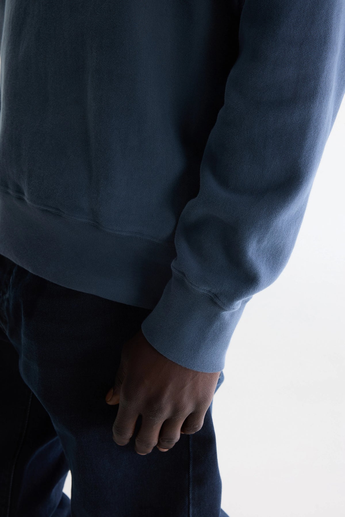 Flake crewneck sweatshirt (242 / M / DOVE)