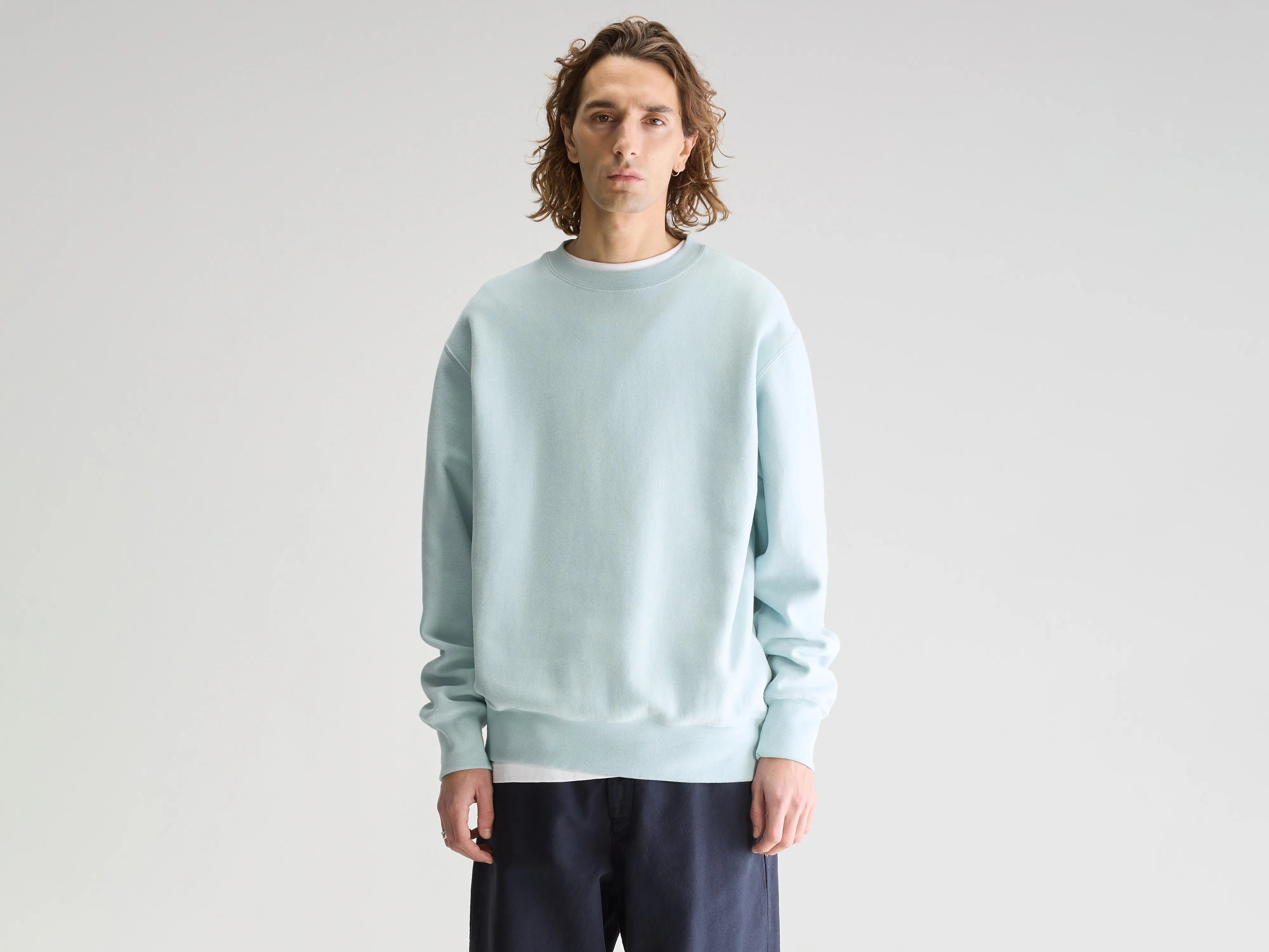 Flake crewneck sweatshirt (251 / M / POOL)