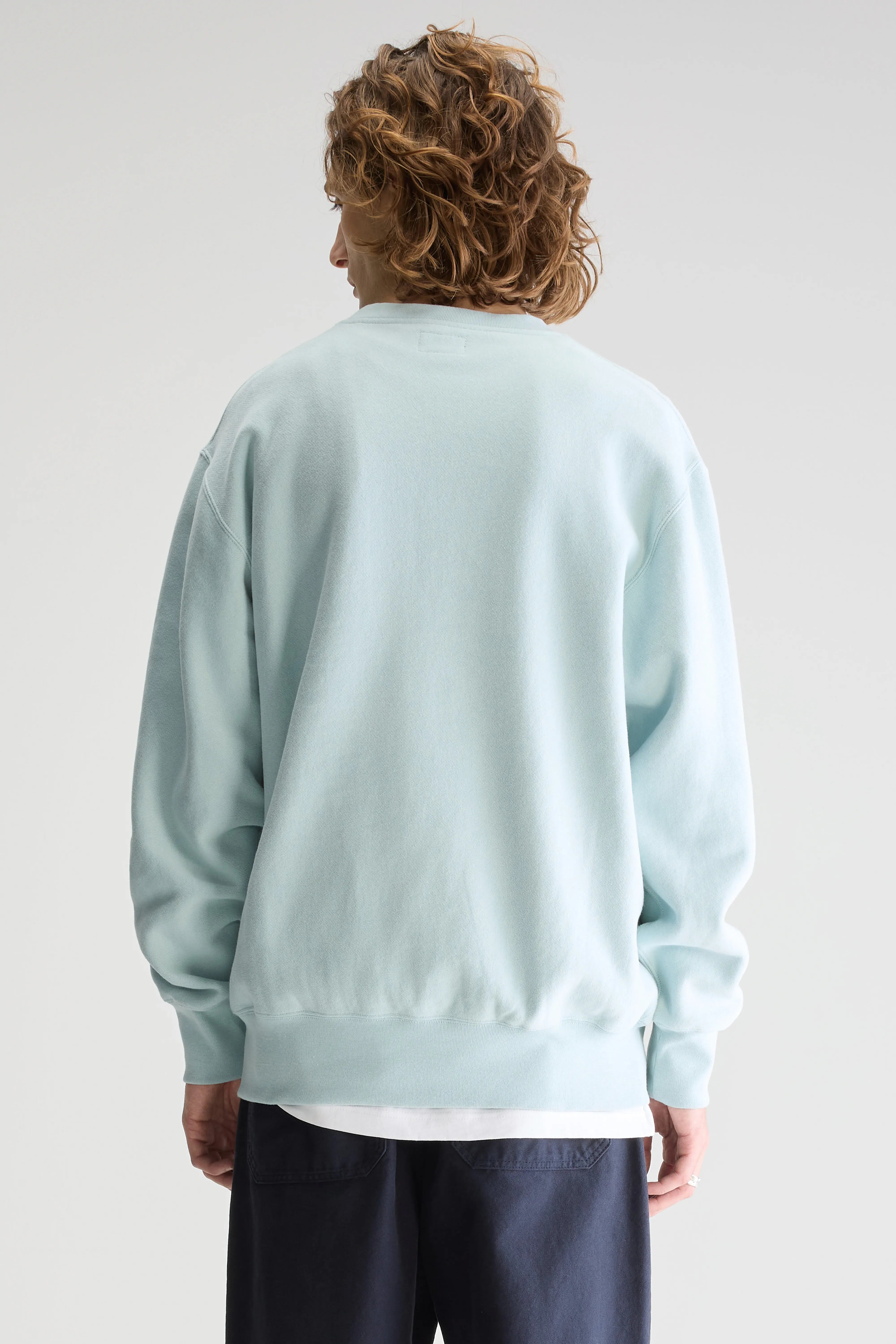 Flake Sweatshirt Met Ronde Hals - Pool Voor Heren | Bellerose