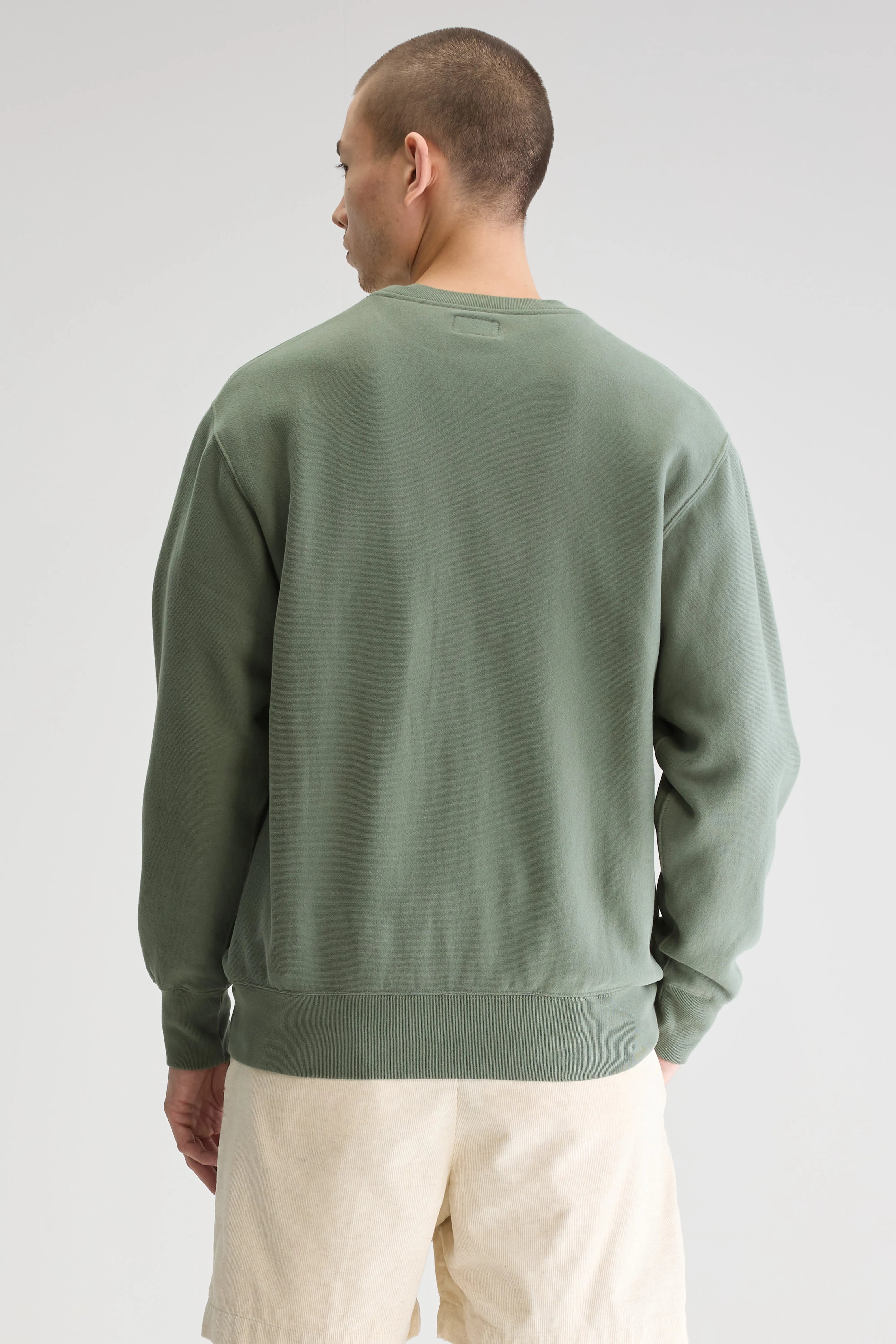 Flake Crewneck Sweatshirt - Thyme For Men | Bellerose