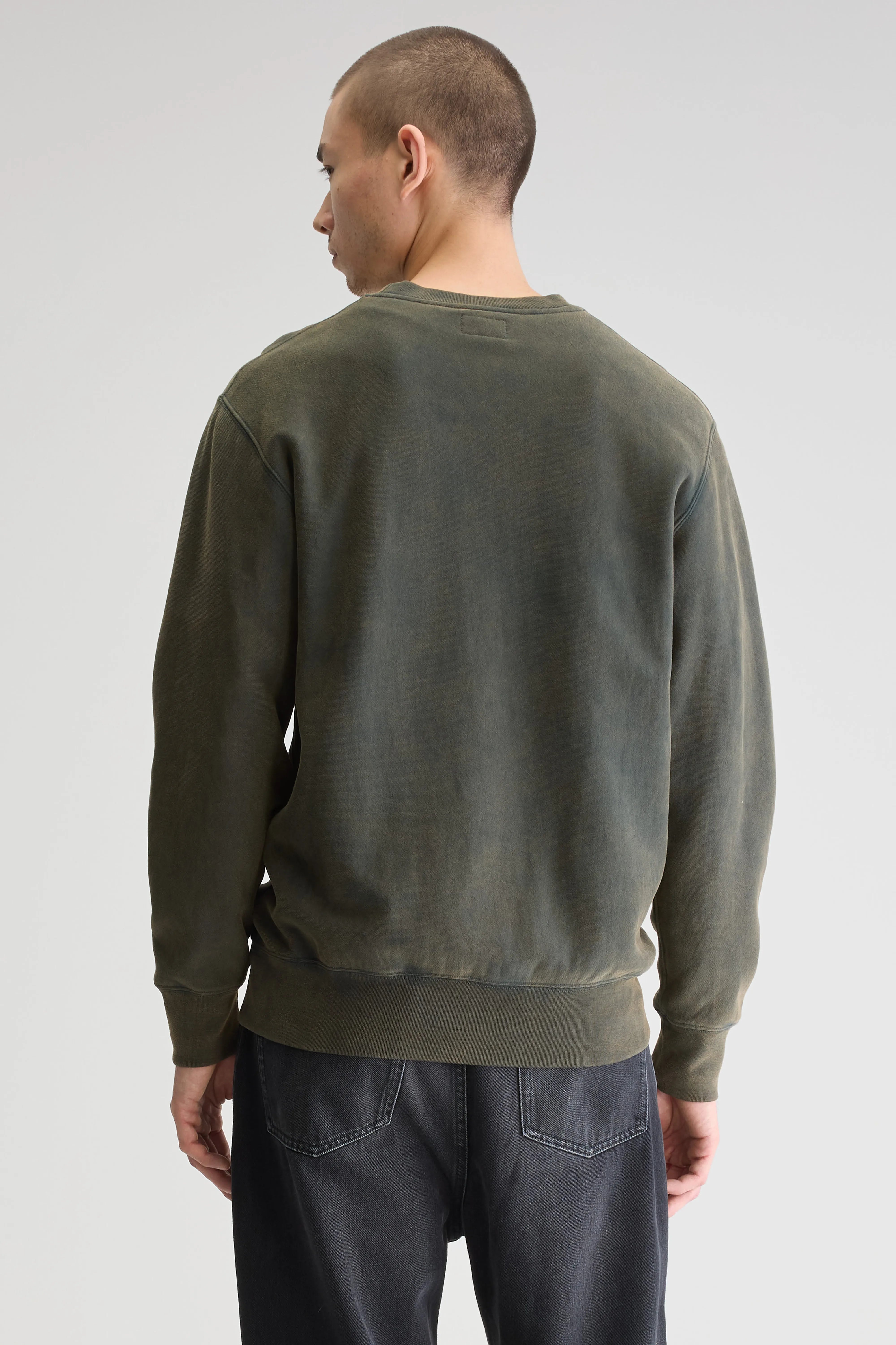 Flake Crewneck Sweatshirt - Jet set For Men | Bellerose