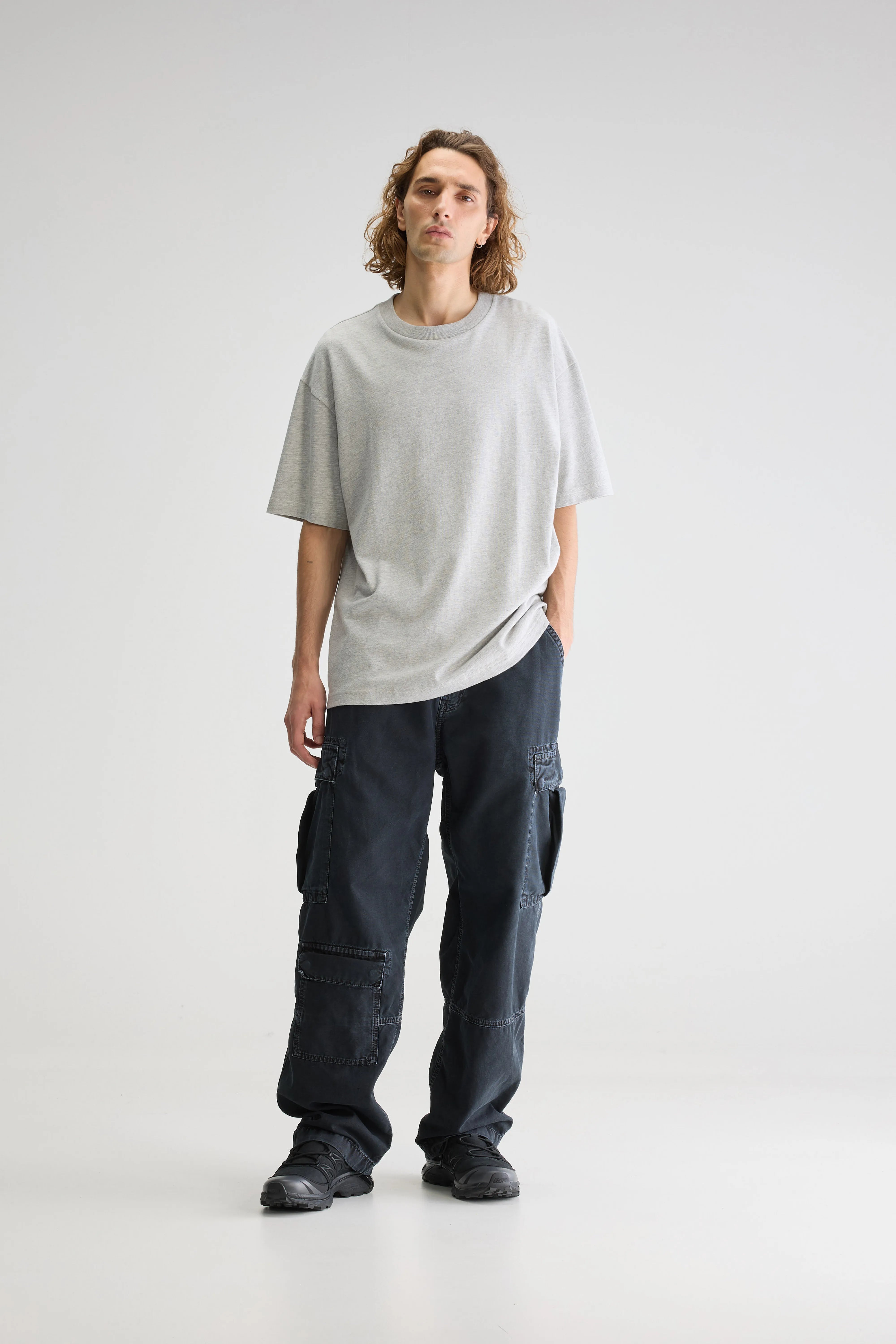 Vlugs korte mouwen t-shirt (251 / M / H. GREY)