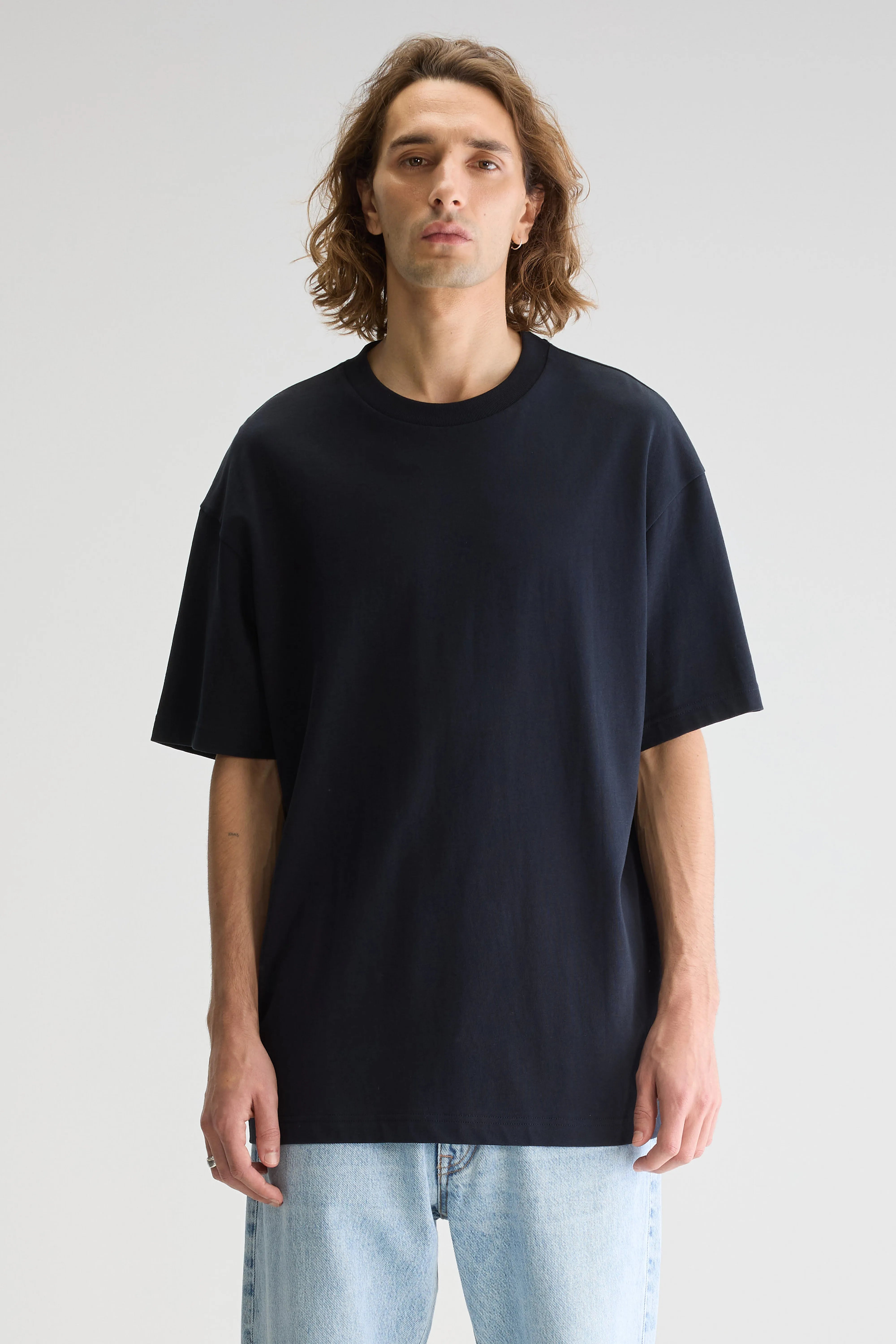 Vlugs Lange Mouwen T-shirt - Navy Voor Heren | Bellerose