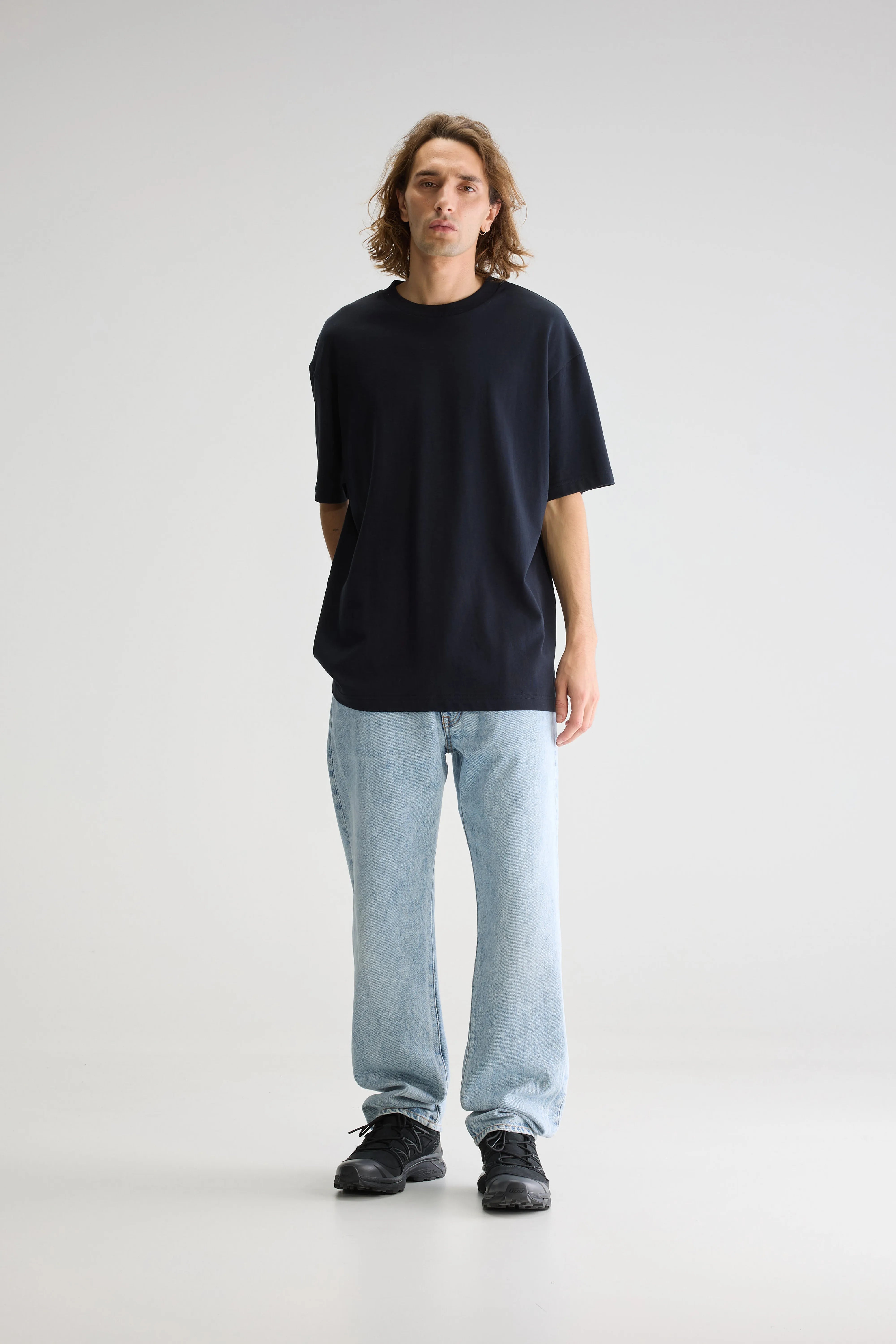 Vlugs Lange Mouwen T-shirt - Navy Voor Heren | Bellerose