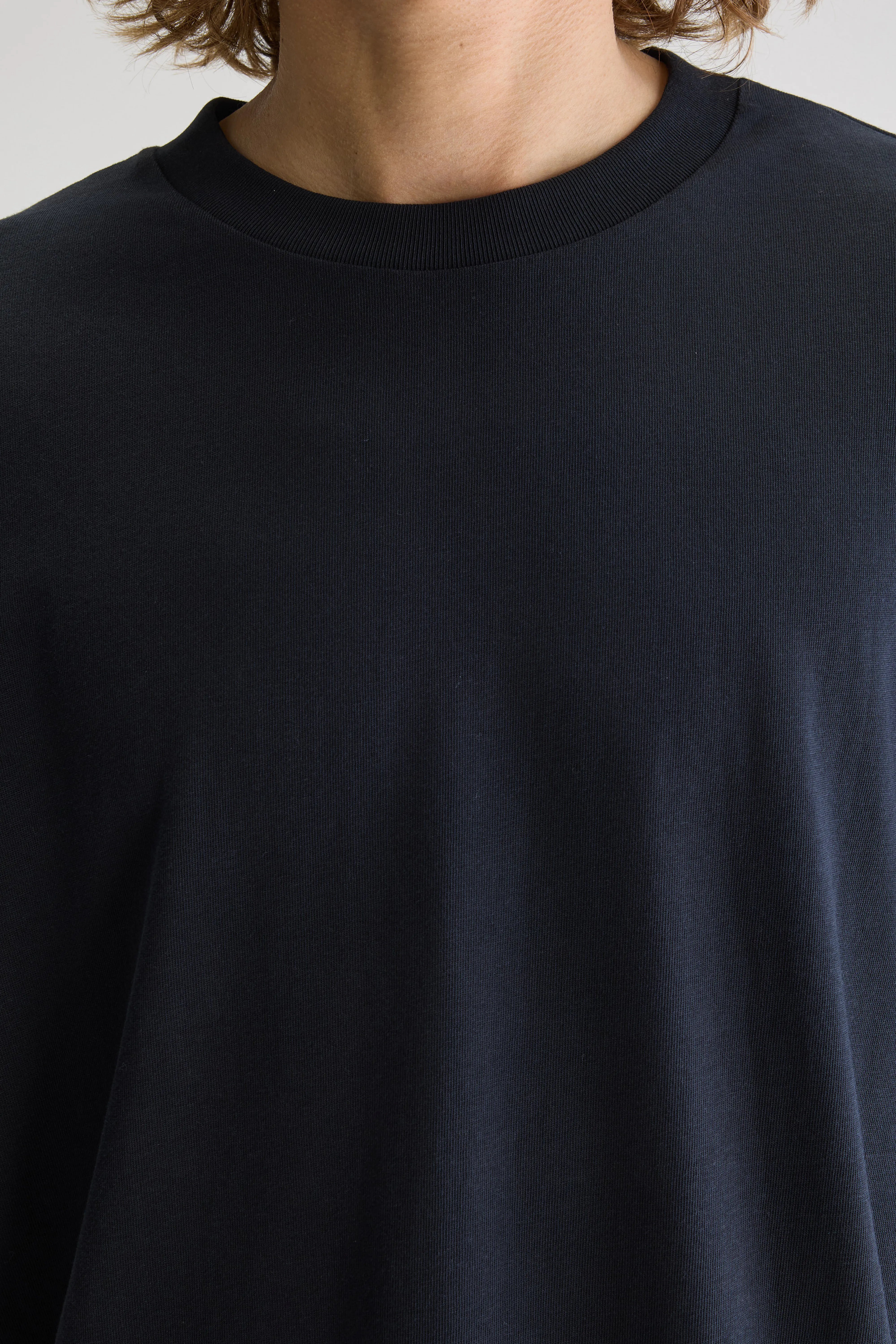 Vlugs Lange Mouwen T-shirt - Navy Voor Heren | Bellerose