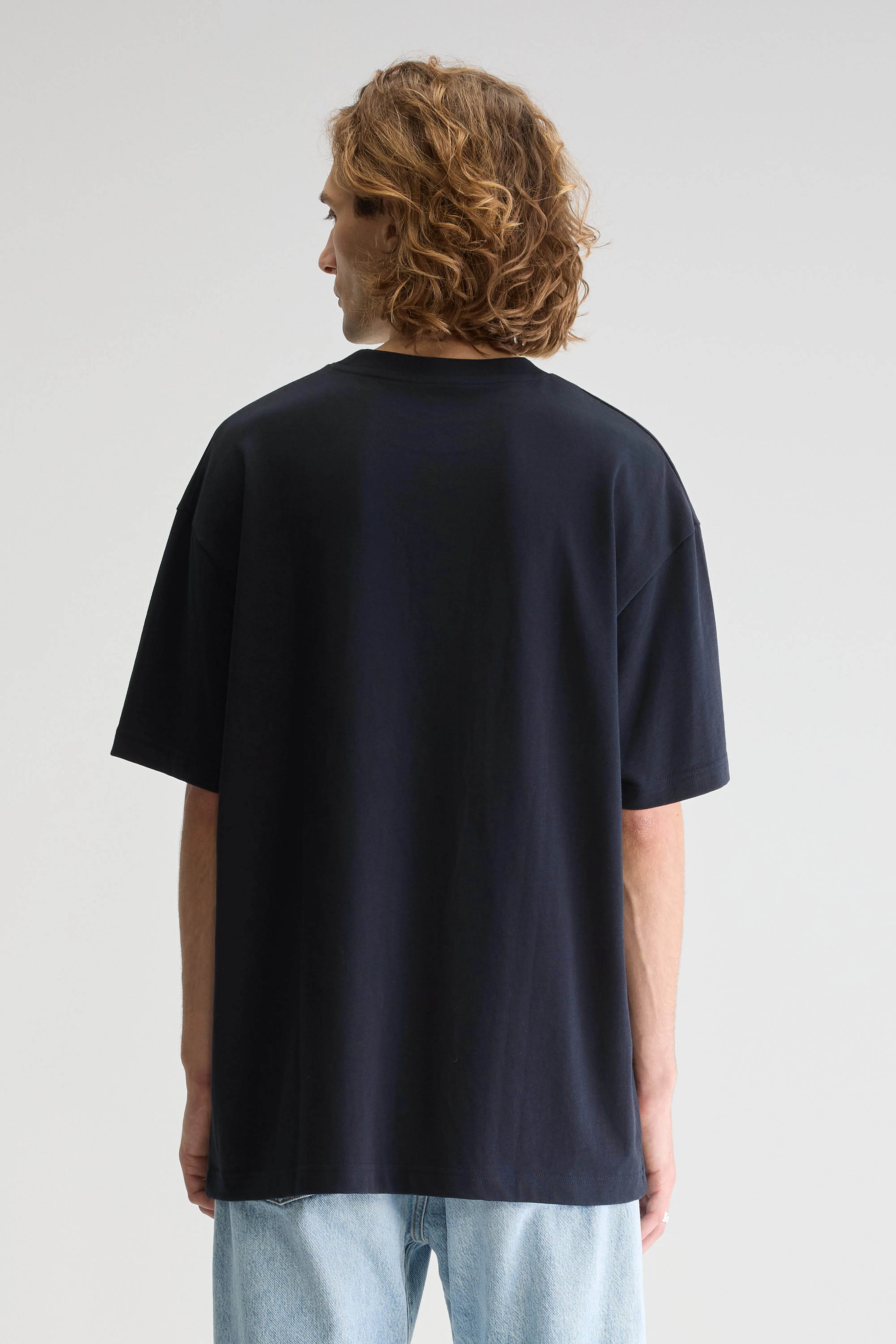 Vlugs Lange Mouwen T-shirt - Navy Voor Heren | Bellerose