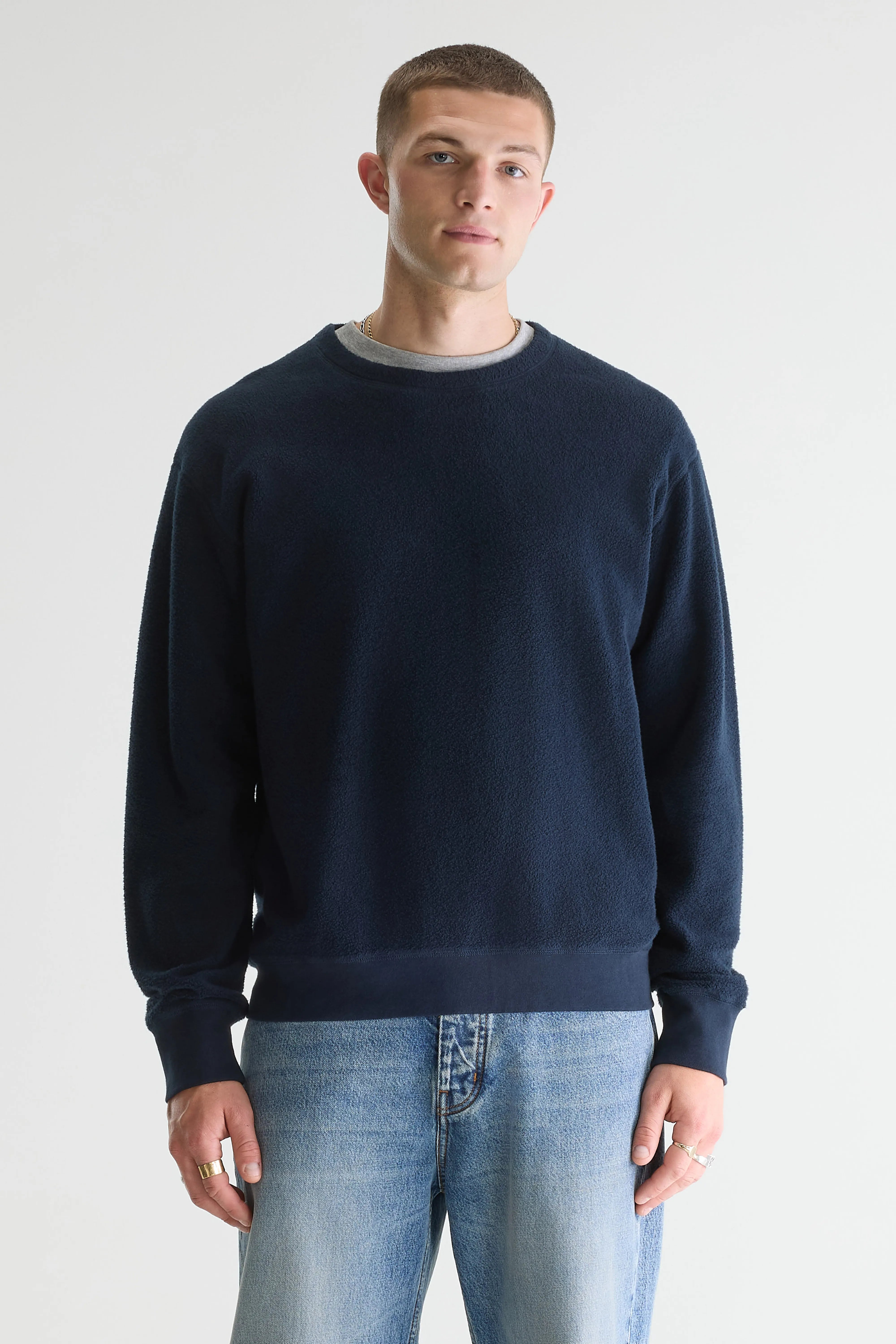 Matt Sweatshirt Met Ronde Hals - Parker Voor Heren | Bellerose