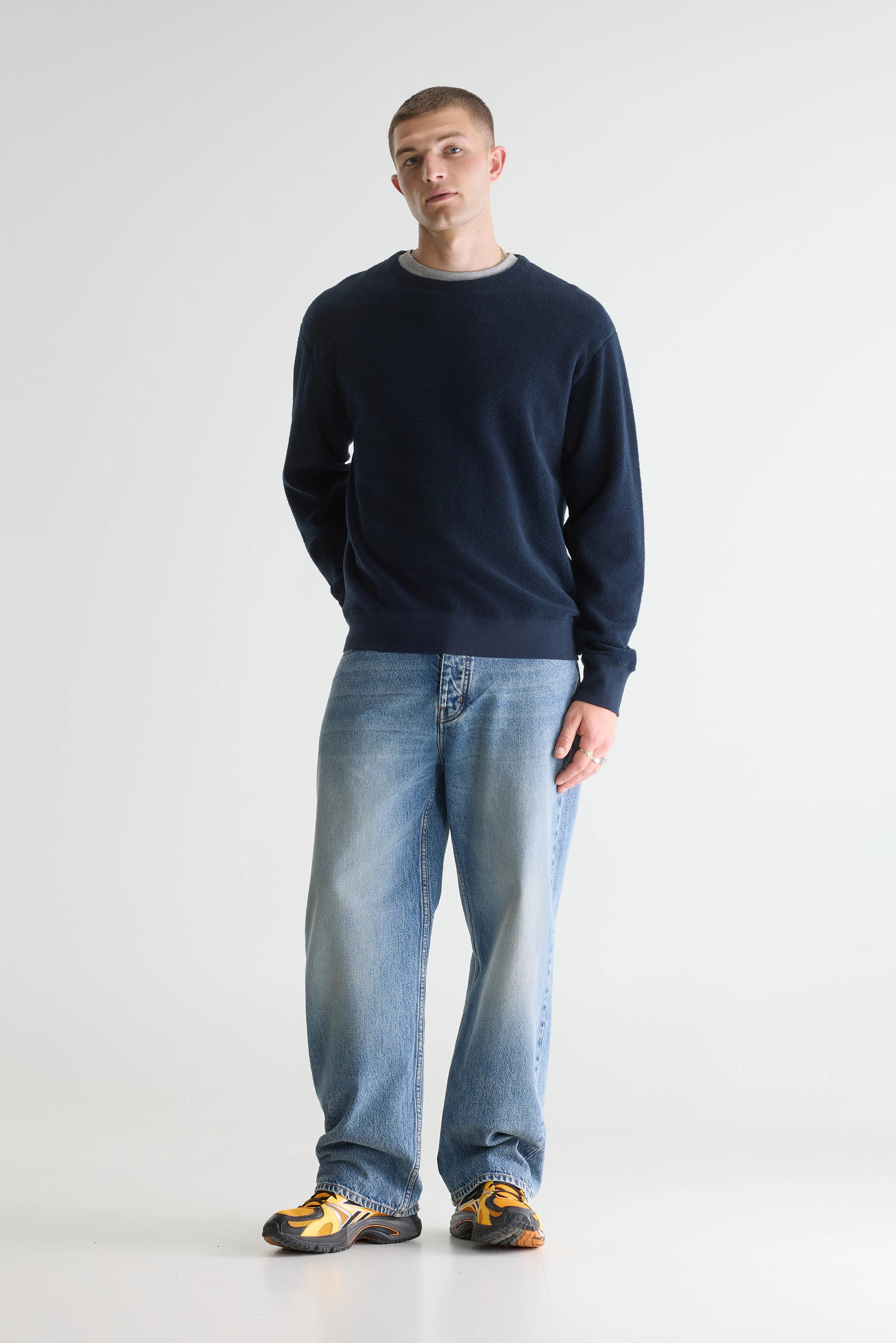 Matt Sweatshirt Met Ronde Hals - Parker Voor Heren | Bellerose