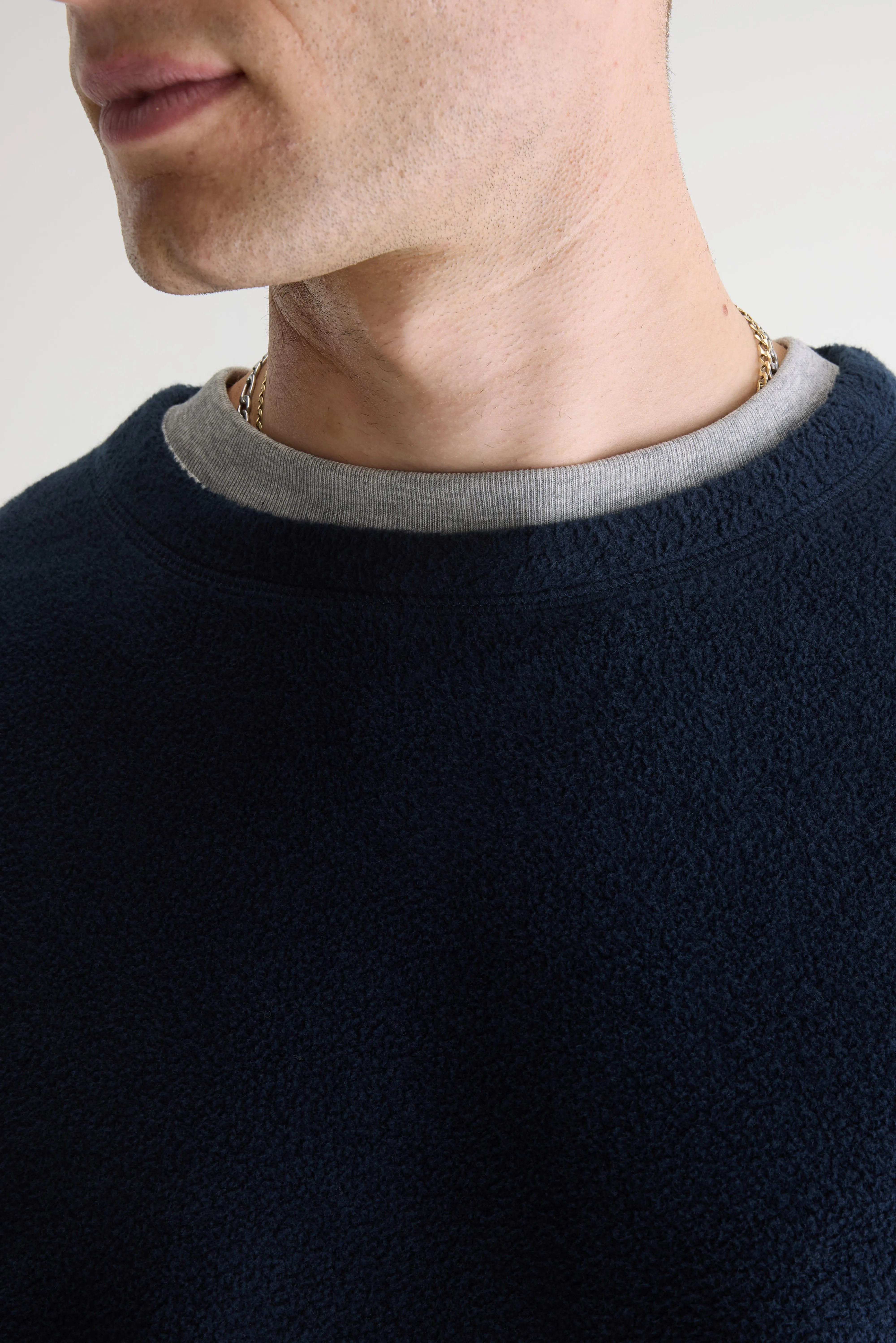Matt Sweatshirt Met Ronde Hals - Parker Voor Heren | Bellerose