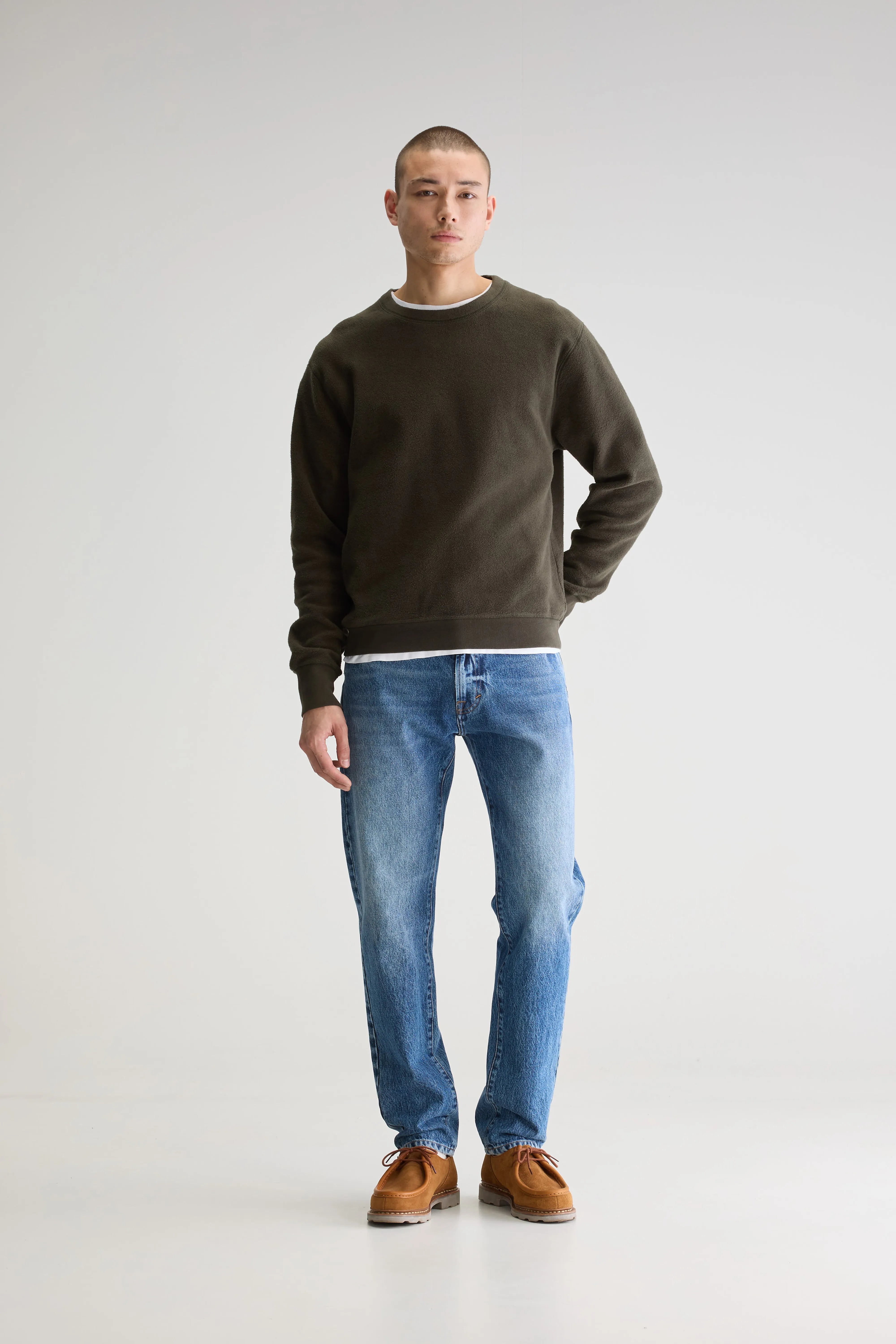 Sweatshirt Col Rond Matt - Tank Pour Homme | Bellerose