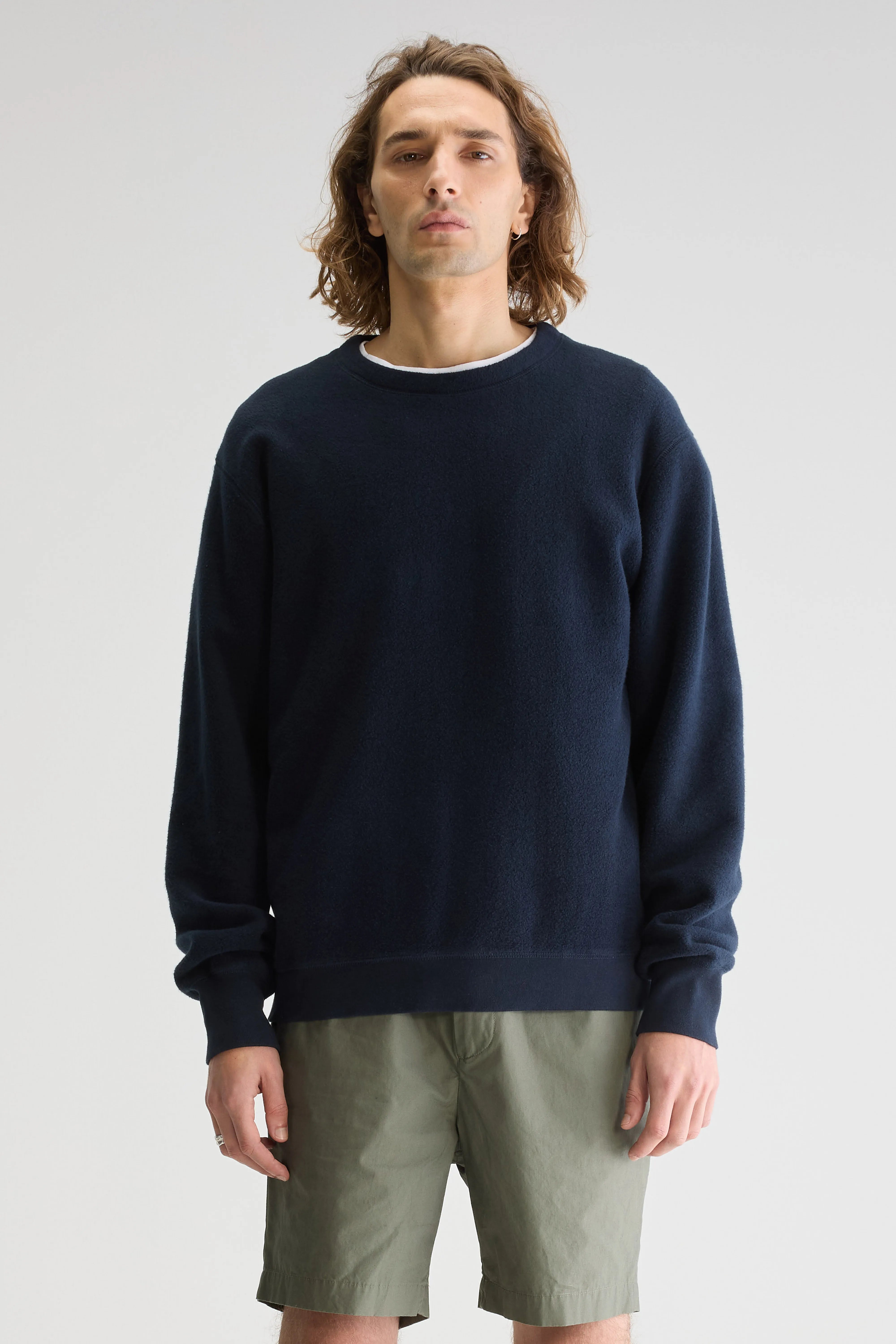 Matt Sweatshirt Met Ronde Hals - Parker Voor Heren | Bellerose