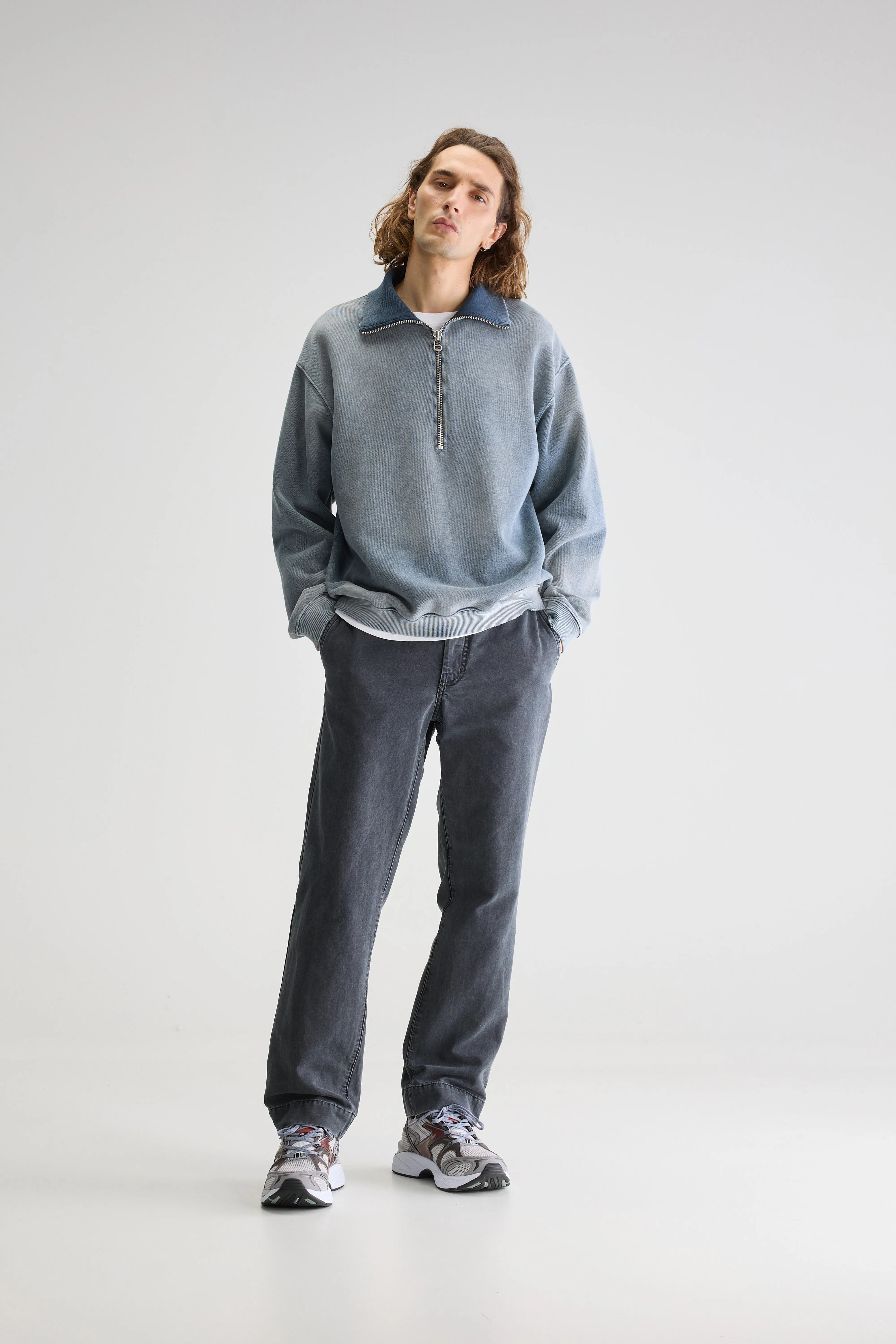 Fabro Half-zip Sweatshirt - Navy For Men | Bellerose