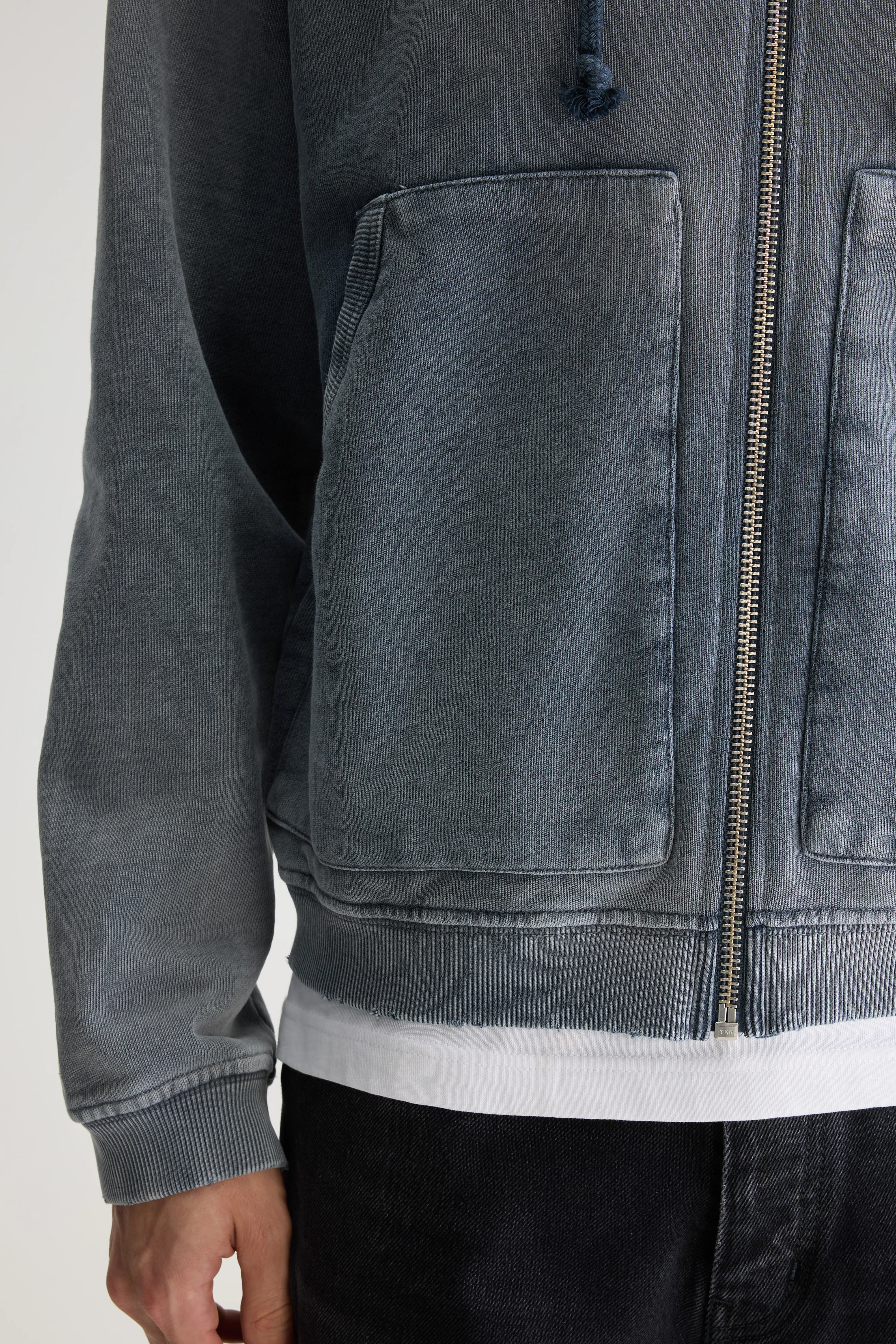 Sweatshirt à capuche zippé Falkon (251 / M / NAVY)