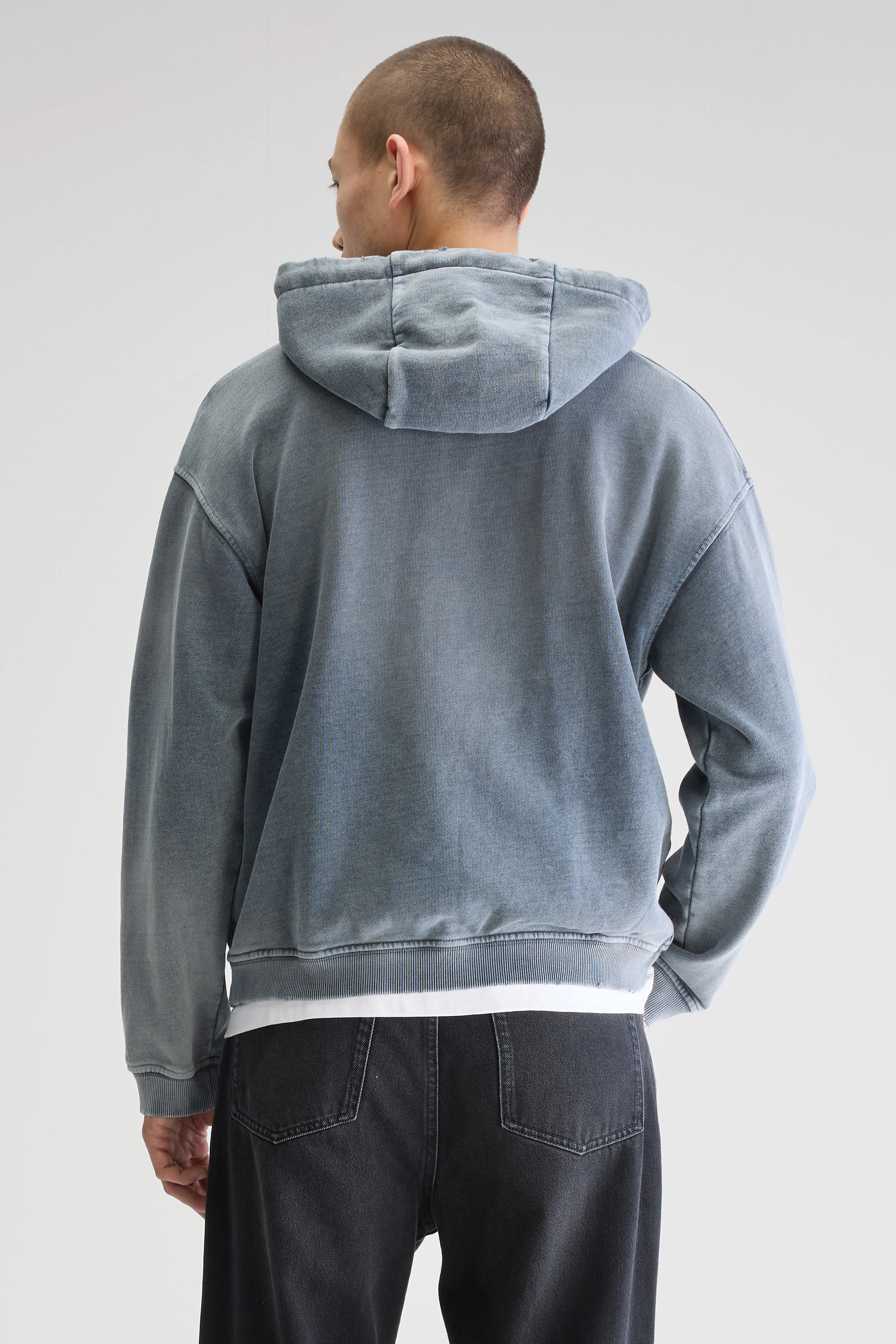 Falkon Hoodie Met Rits - Navy Voor Heren | Bellerose