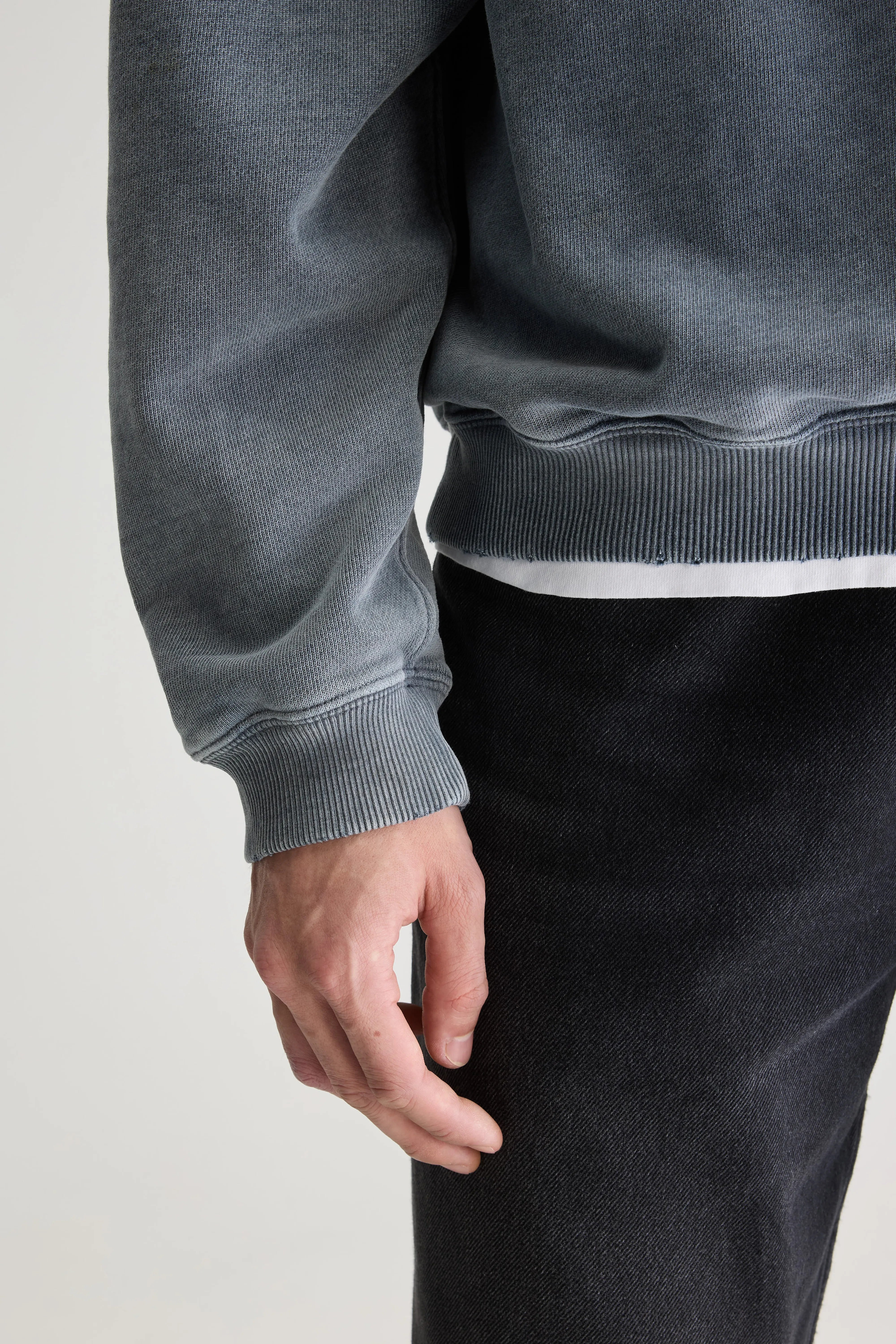 Sweatshirt col rond Fabien (251 / M / NAVY)
