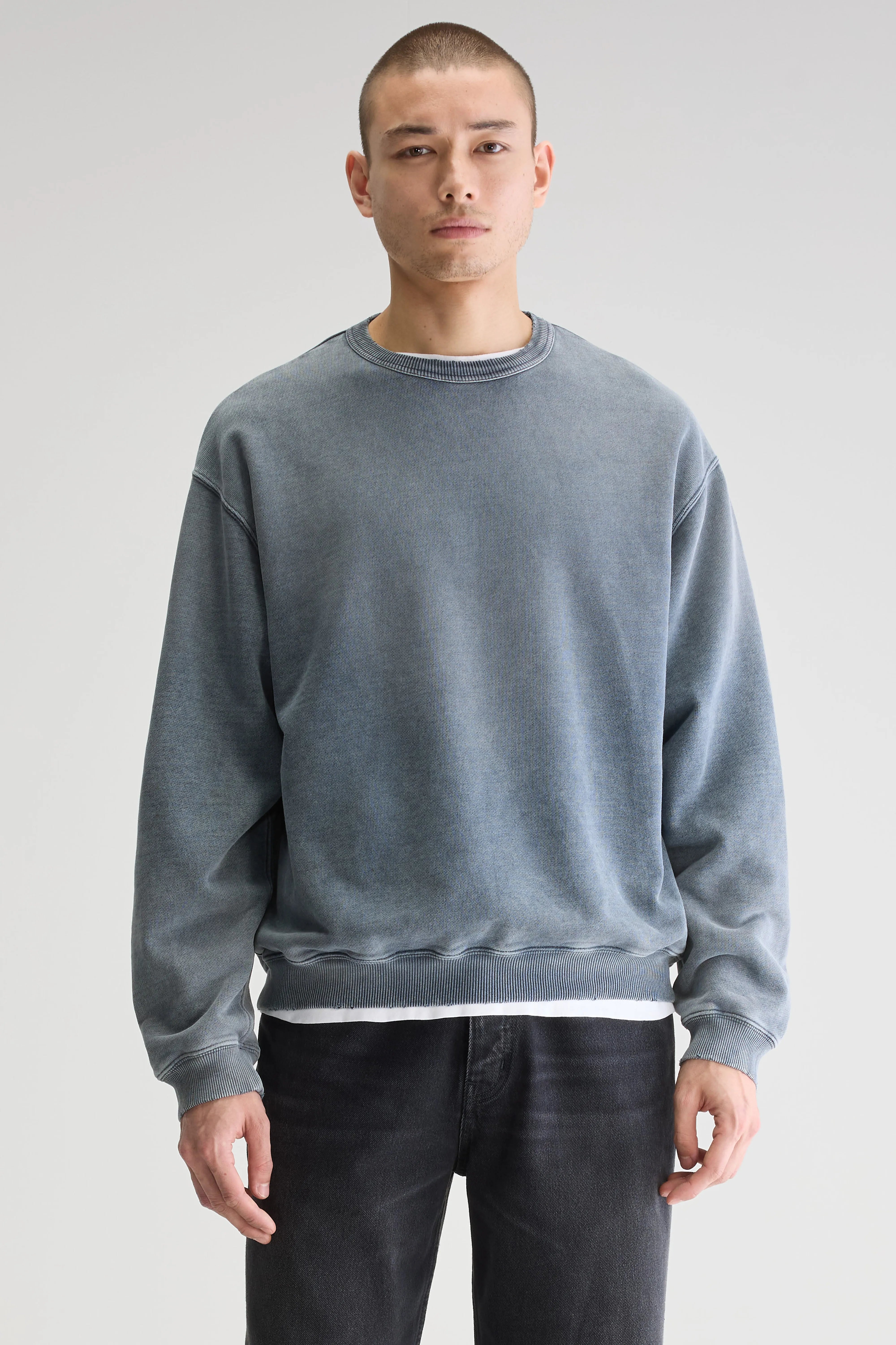 Fabien crewneck sweatshirt (251 / M / NAVY)