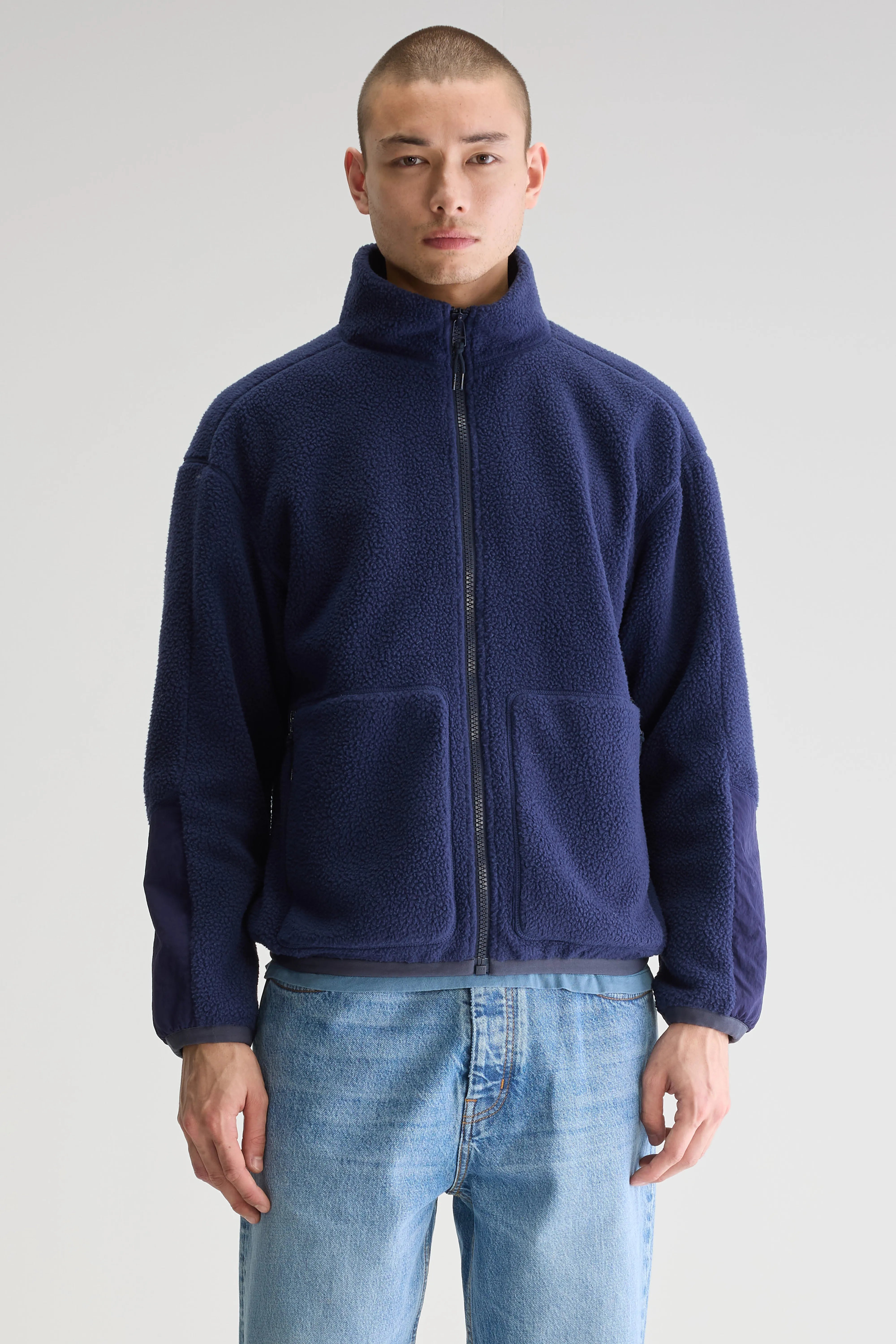 Jordel sweatshirt jas met rits (251 / M / INK)