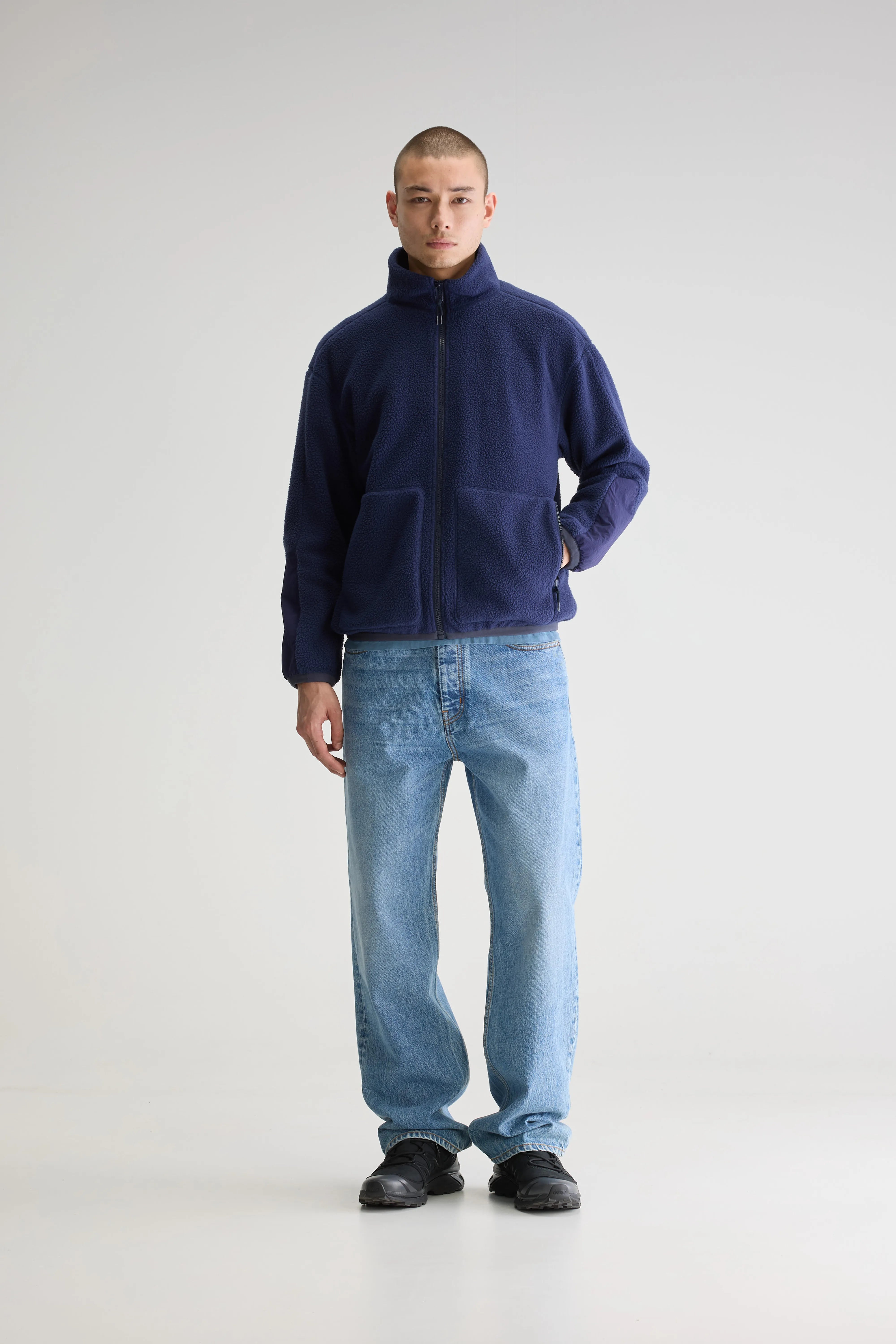 Jordel sweatshirt jas met rits (251 / M / INK)