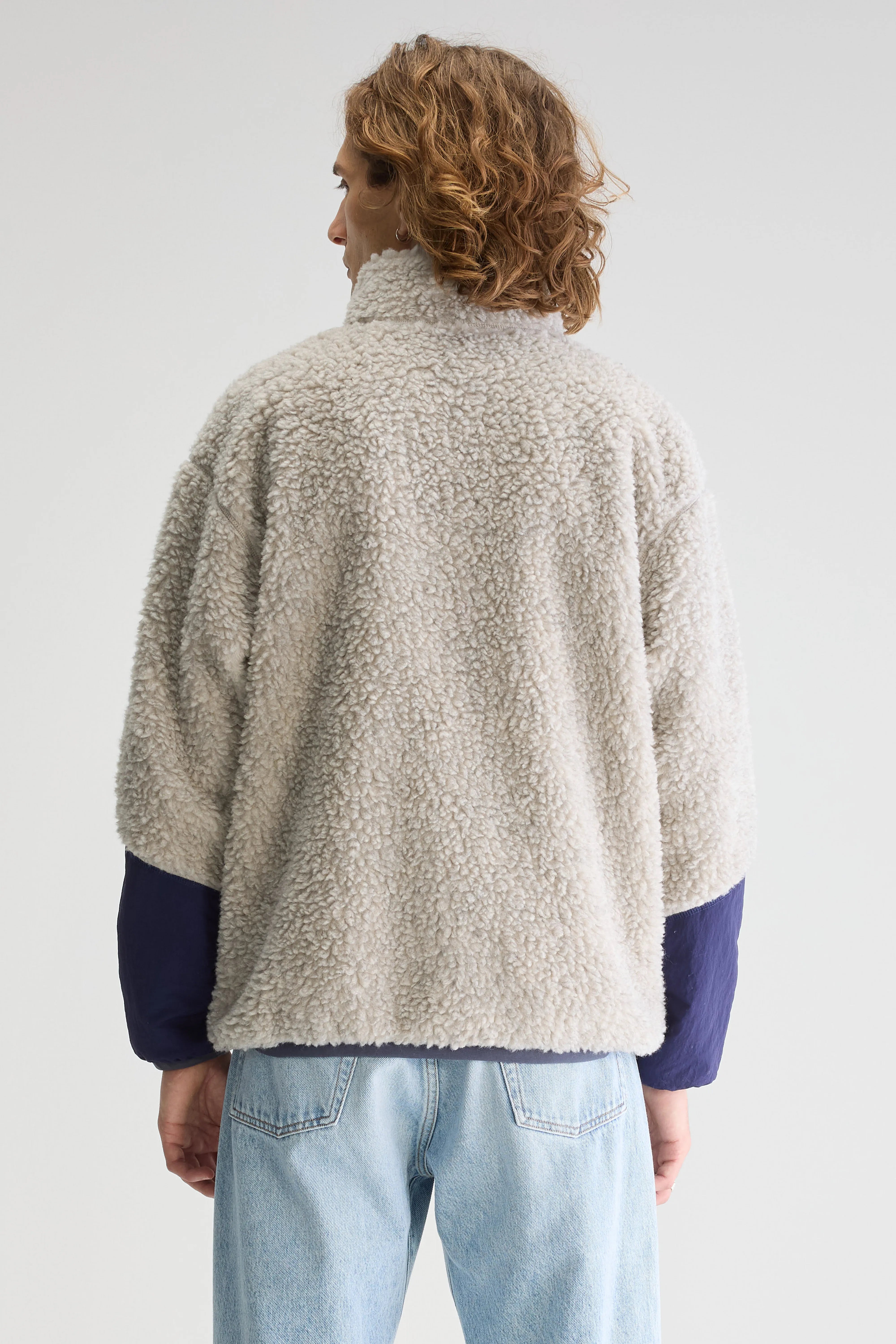 Jordel Sweatshirt Jas Met Rits - H. grey Voor Heren | Bellerose