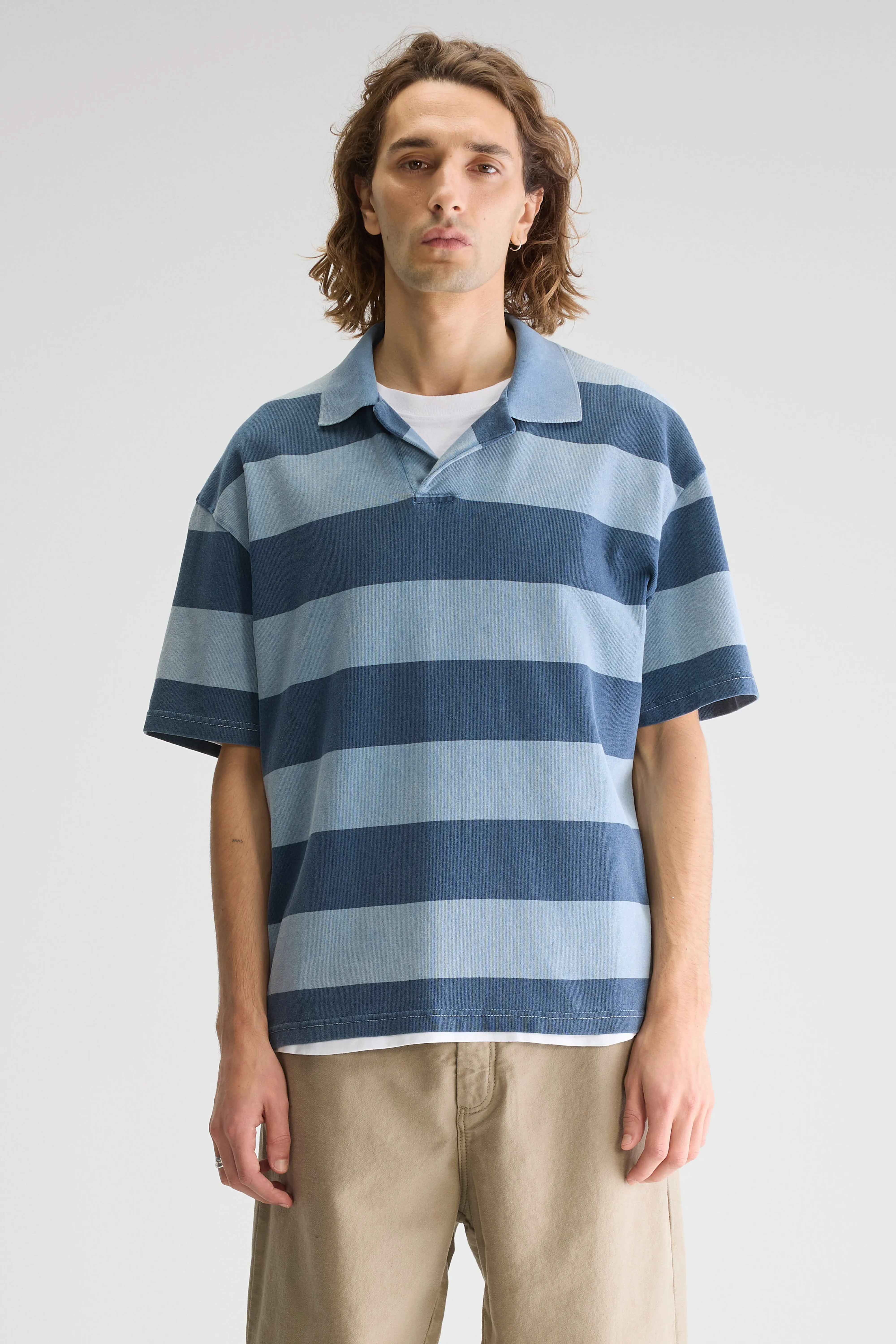 Forst short-sleeve polo (251 / M / STRIPE C)