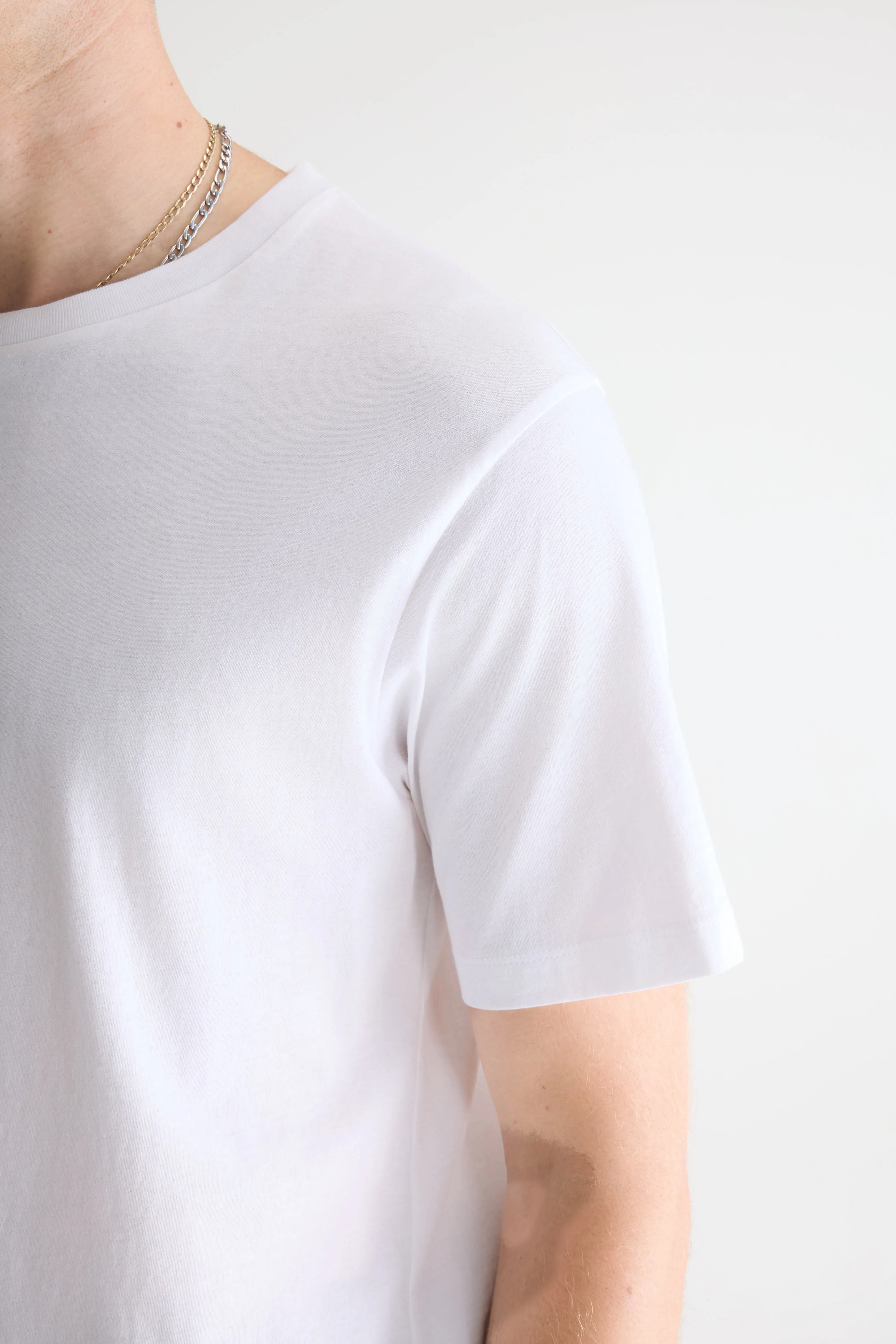 Vinx wit t-shirt met korte mouwen (252 / M / WHITE)