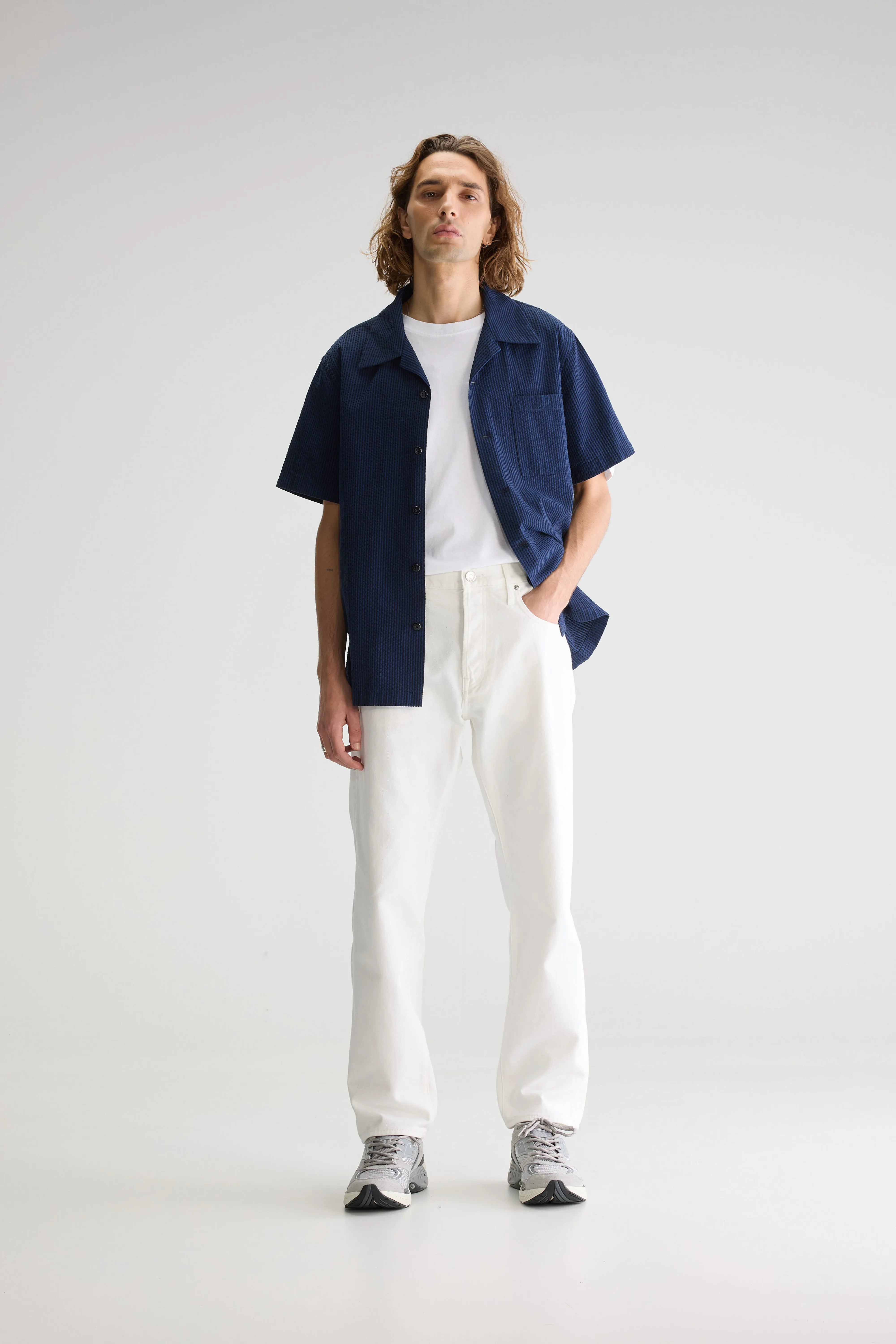Faraway Resort Hemd - Navy Voor Heren | Bellerose