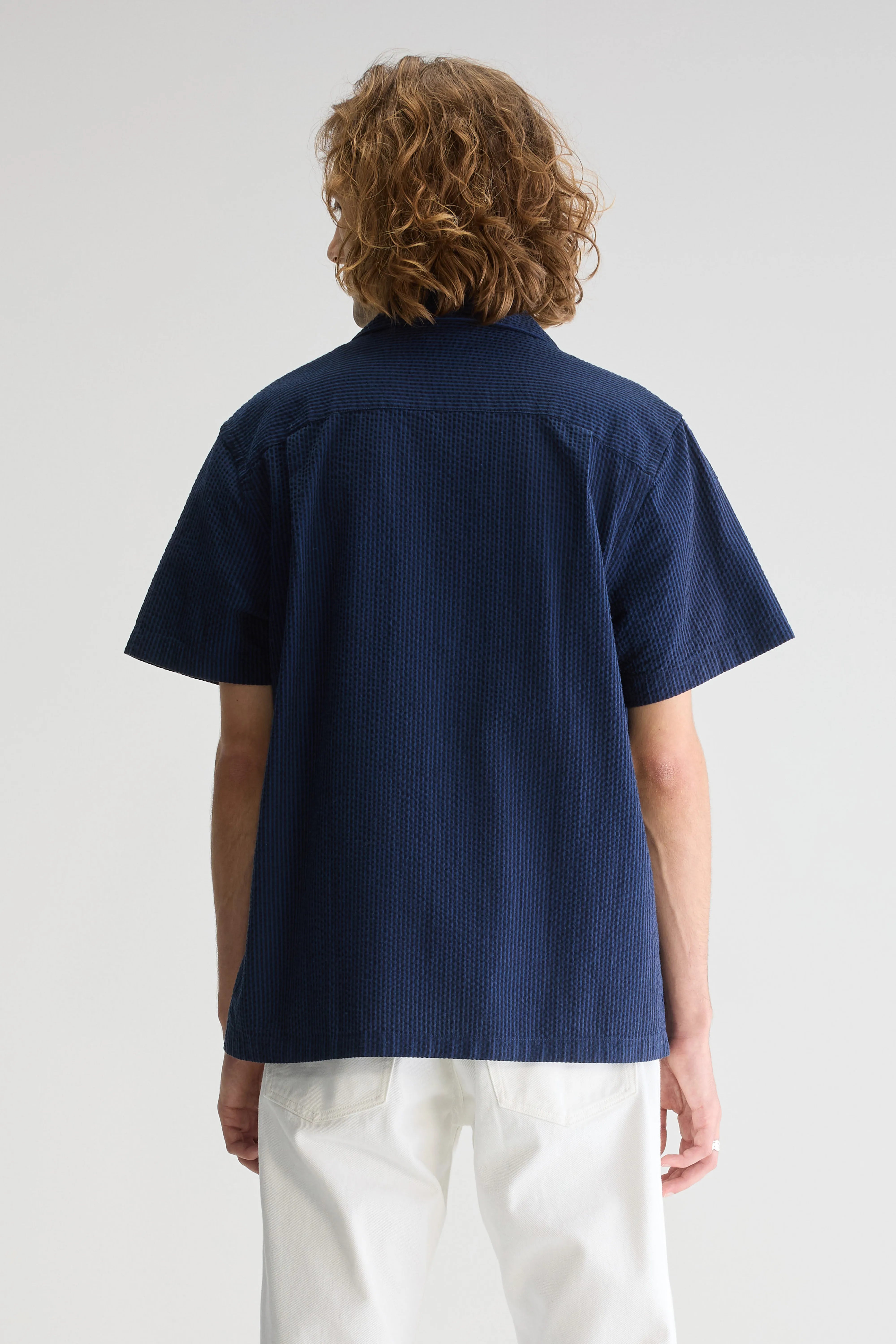 Faraway Regular Shirt - Navy For Men | Bellerose