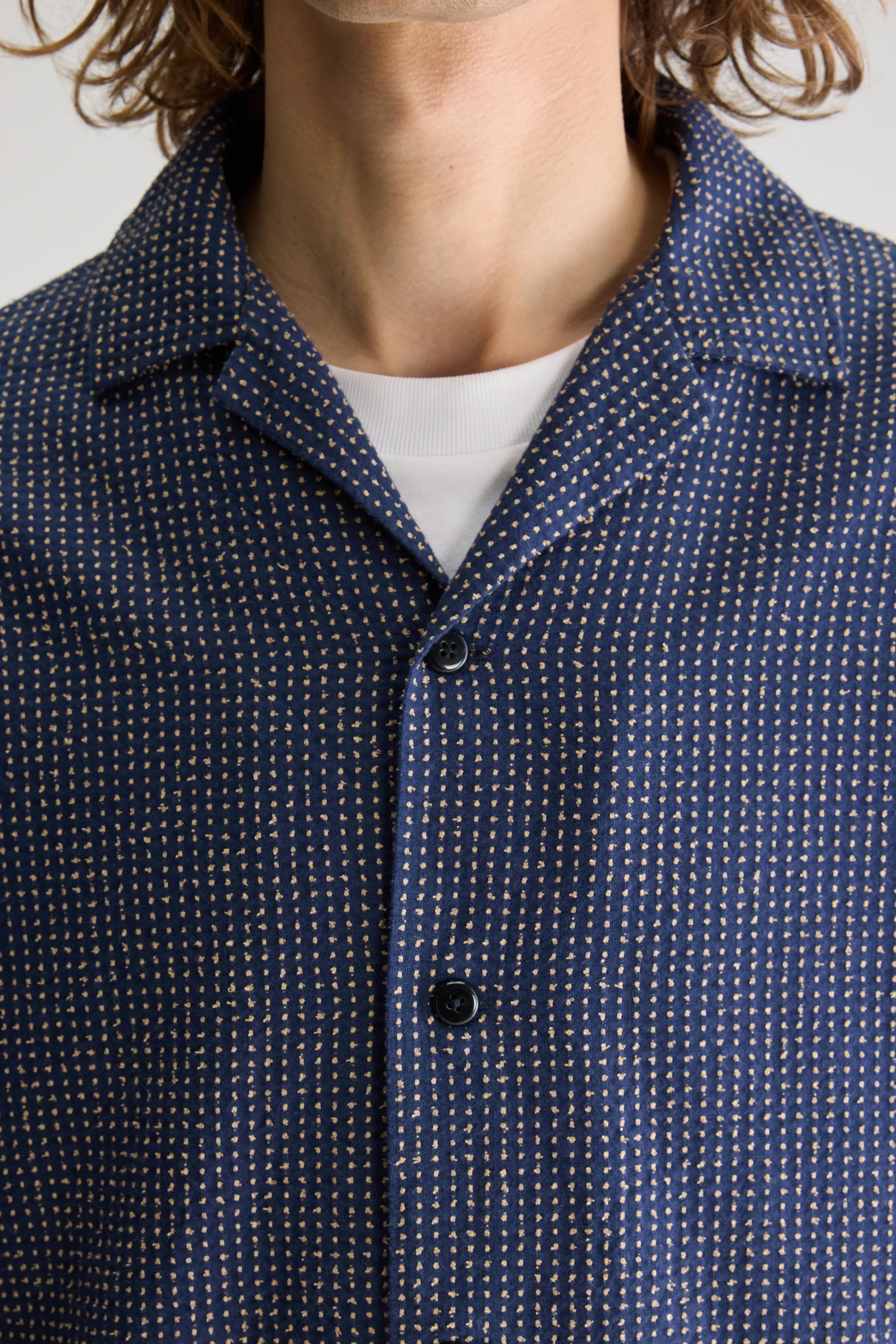 Florian Regular Shirt - Regal blue For Men | Bellerose