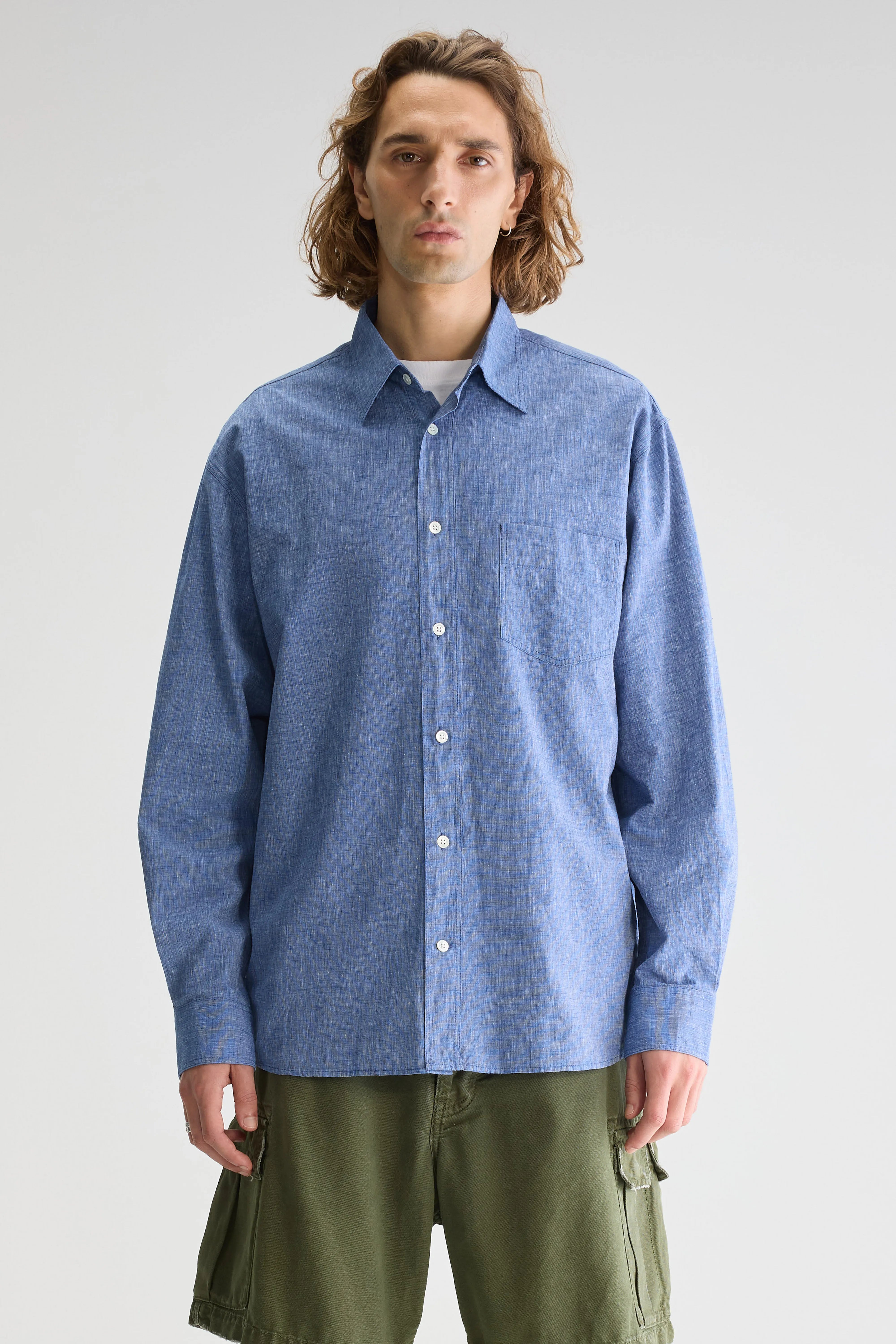 Lighty relaxed shirt (251 / M / DENIM)