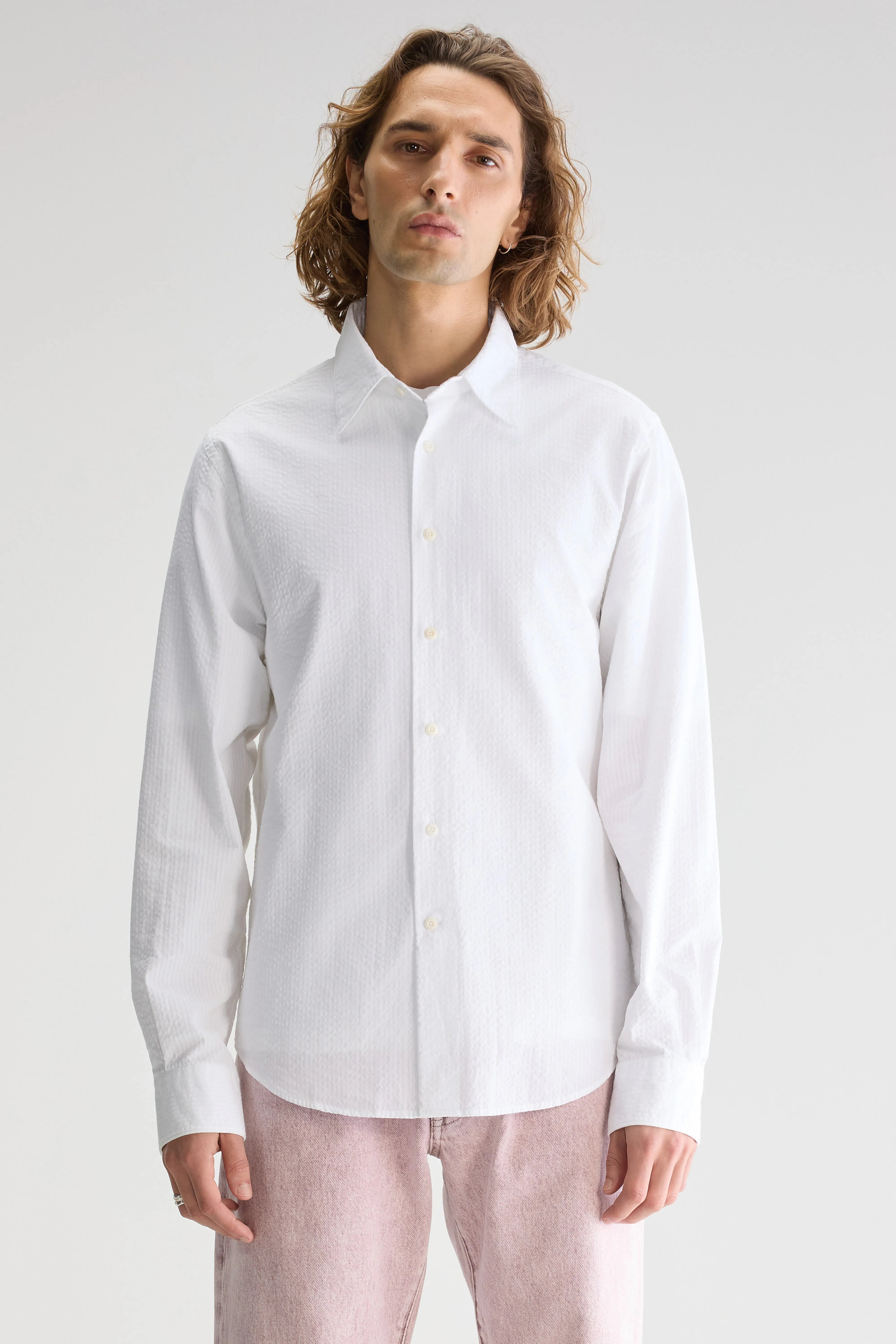 Chemise Classique Franklin - White Pour Homme | Bellerose