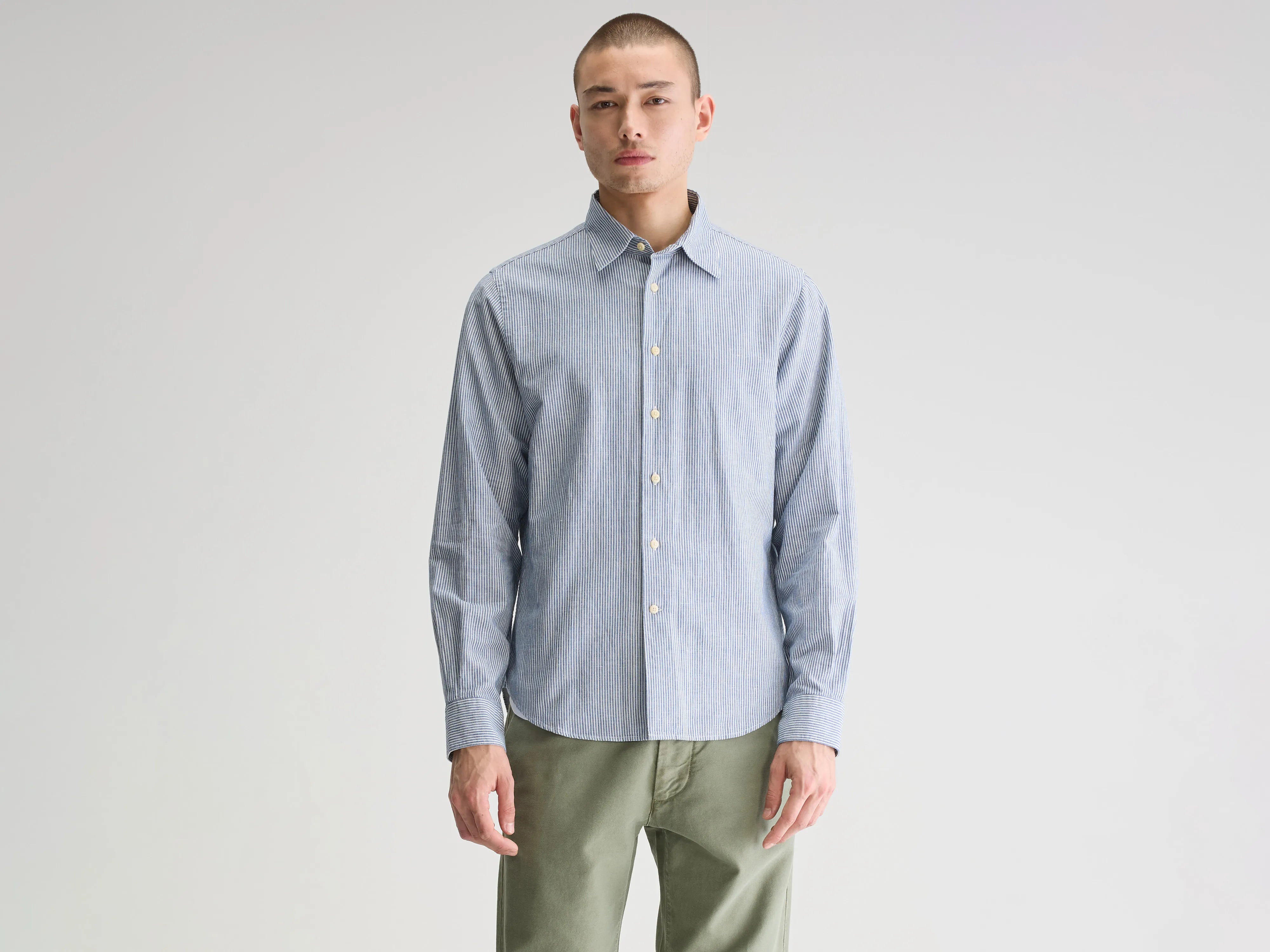 Franklin regular shirt (251 / M / STRIPE A)