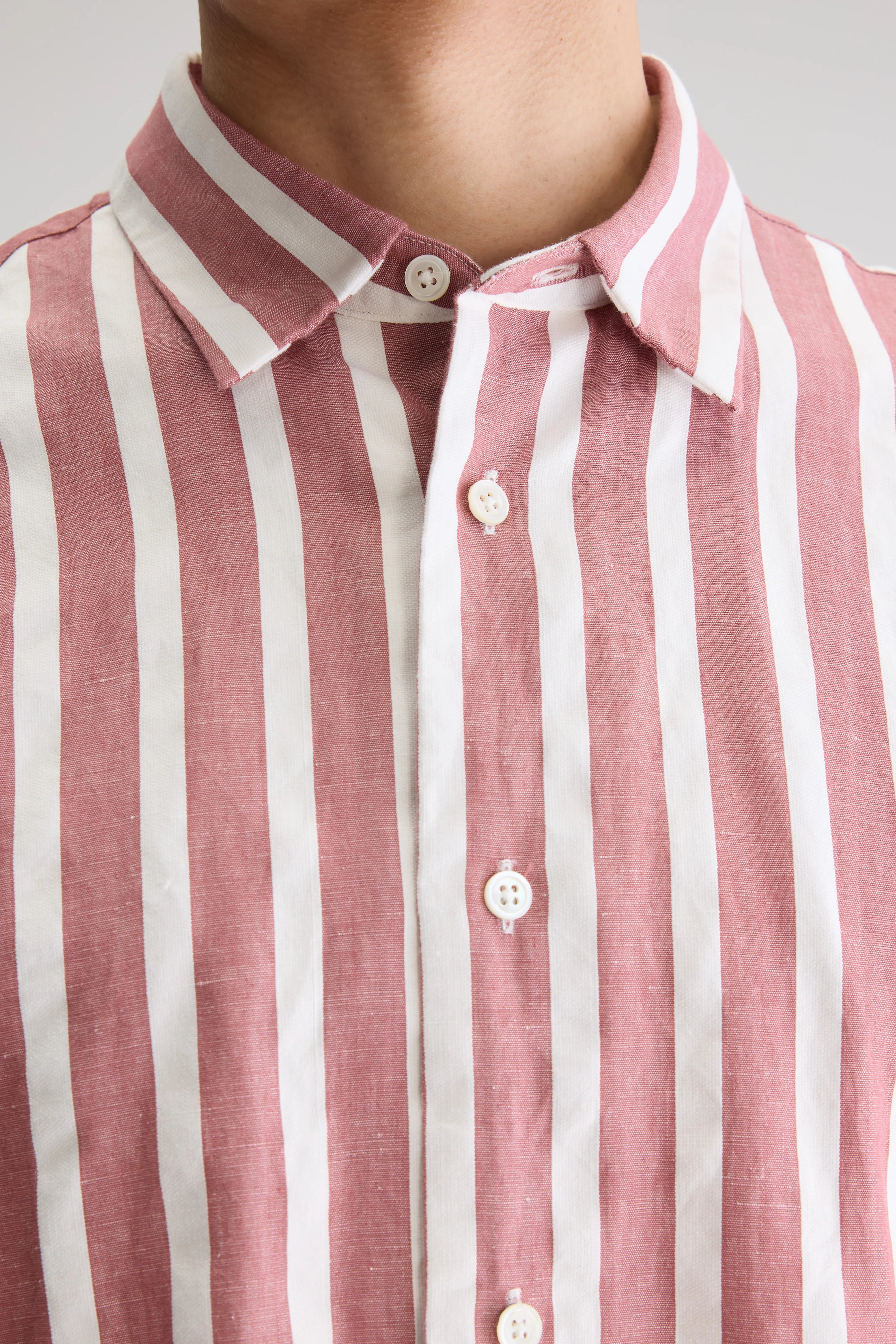 Flip Los Hemd - Lychee / White Voor Heren | Bellerose