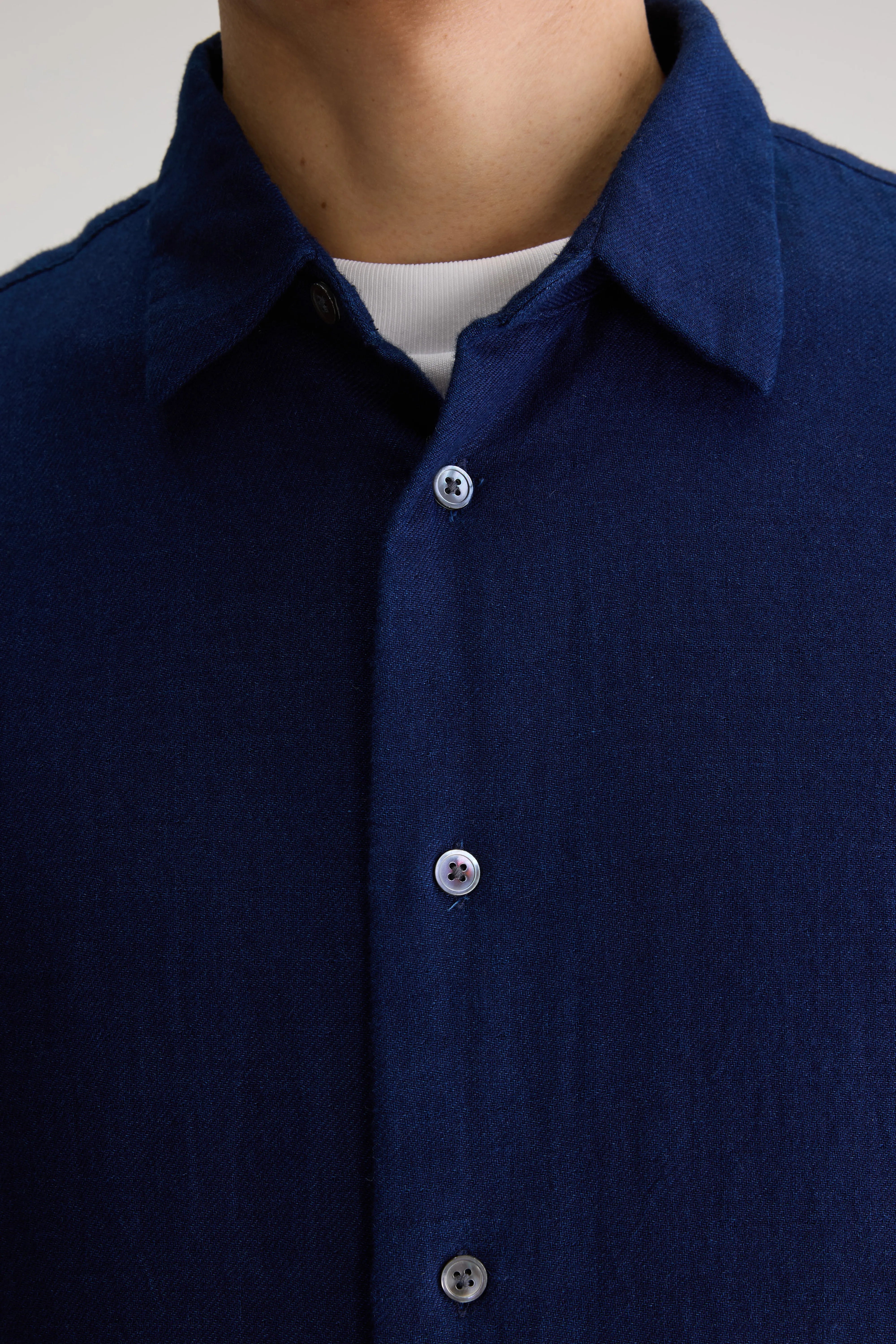 Flip relaxed shirt (251 / M / INDIGO)