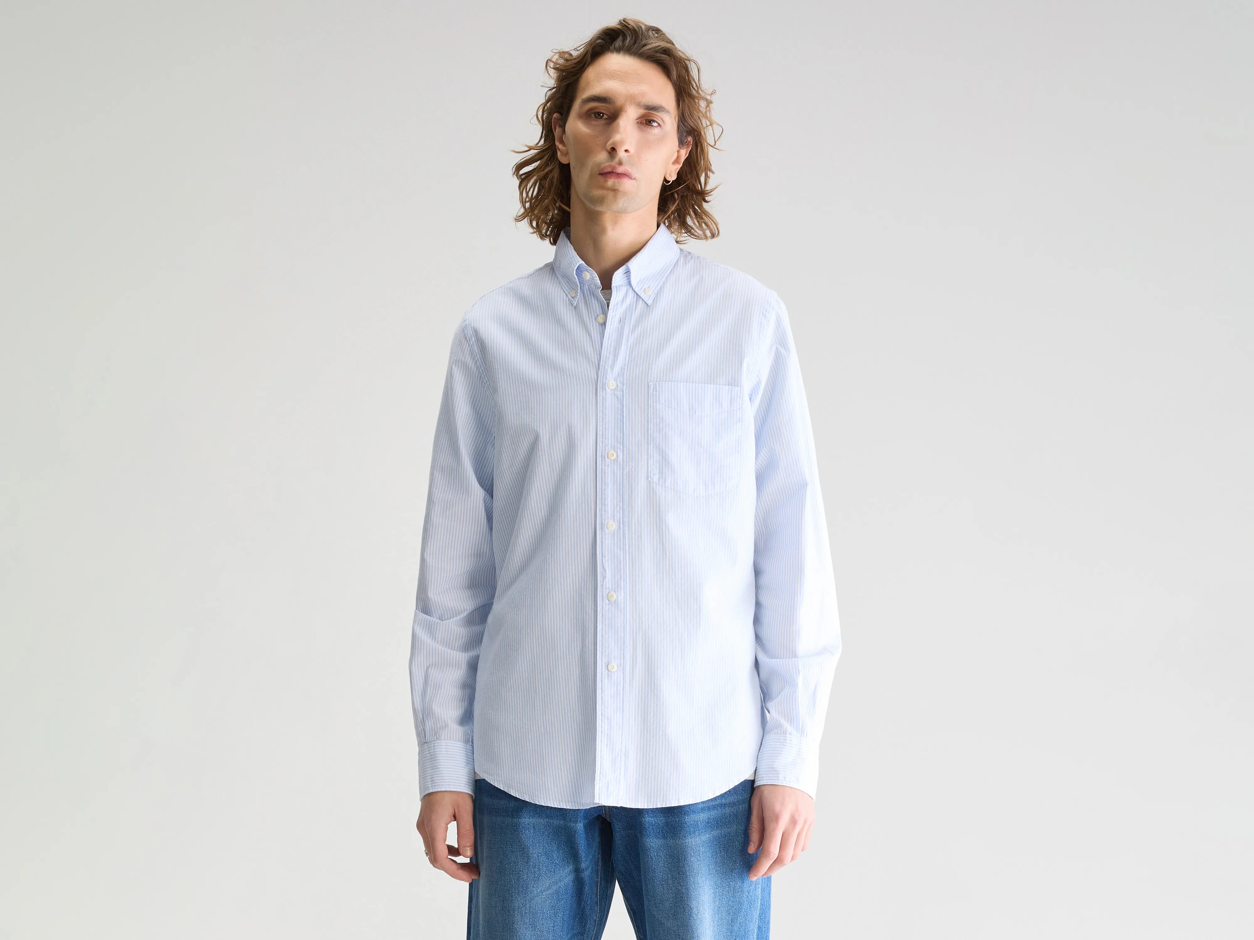 Mire slim shirt (251 / M / STRIPE A)