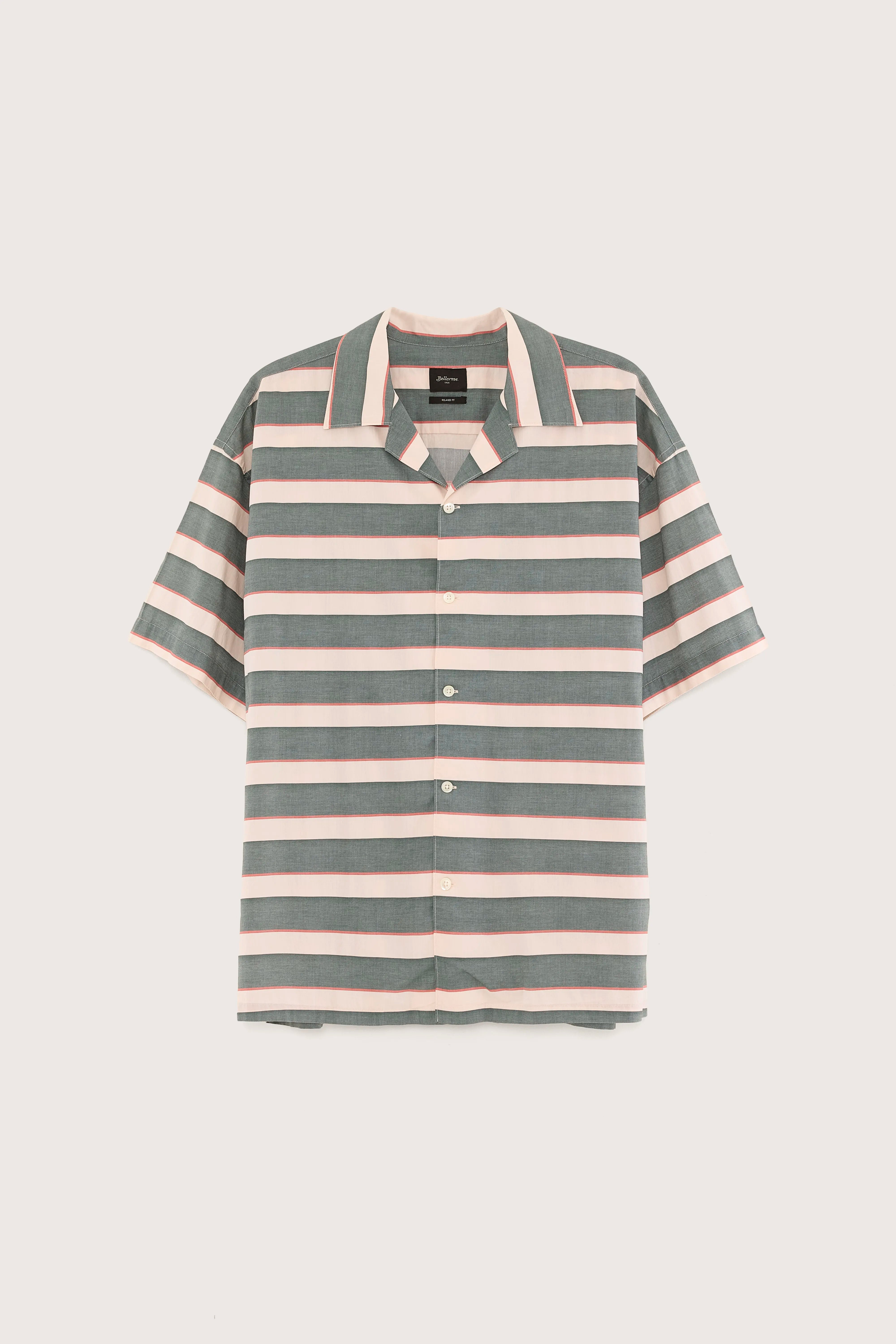 Flare relaxed shirt (251 / M / STRIPE B)