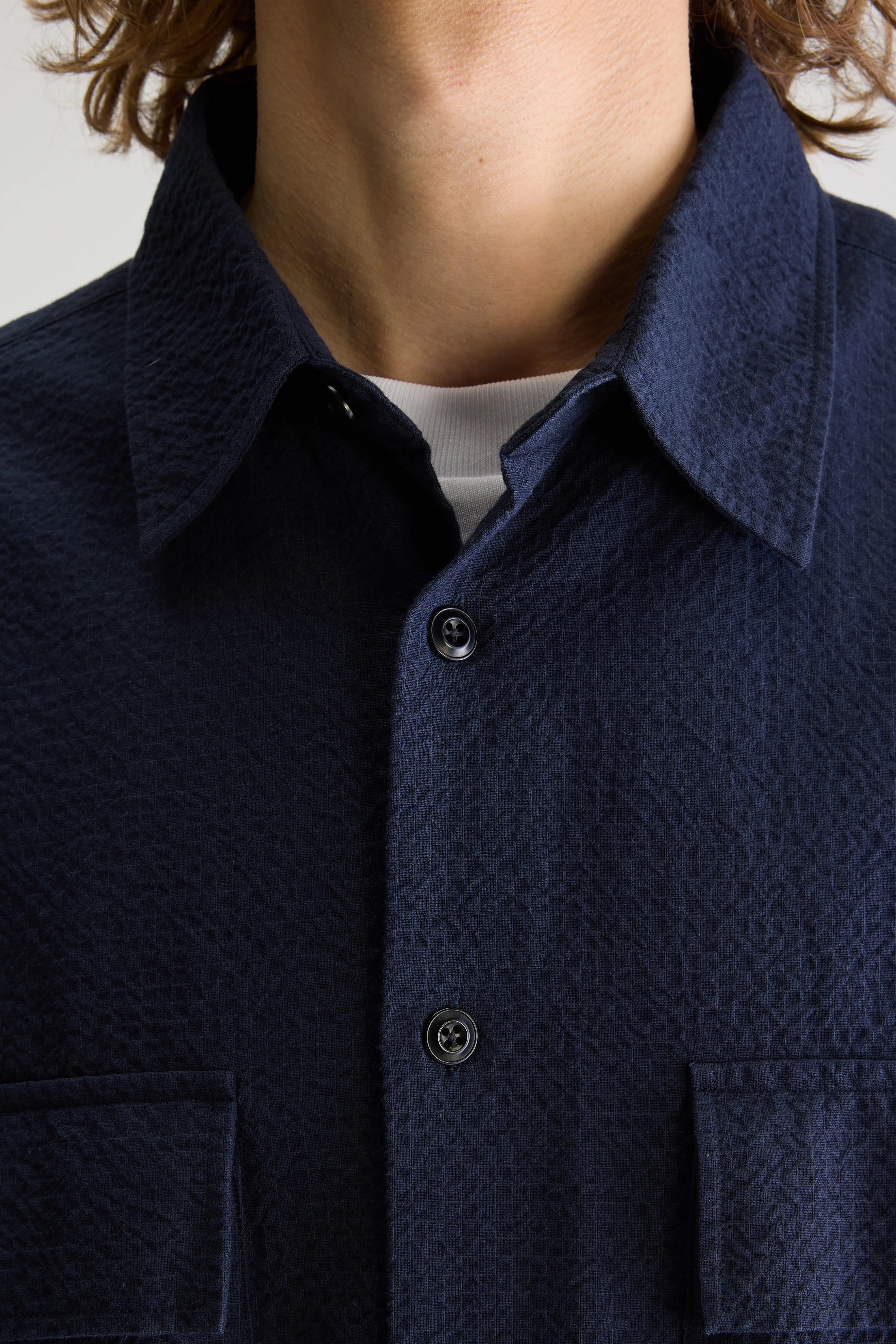 Flopok Hemd - Navy Voor Heren | Bellerose