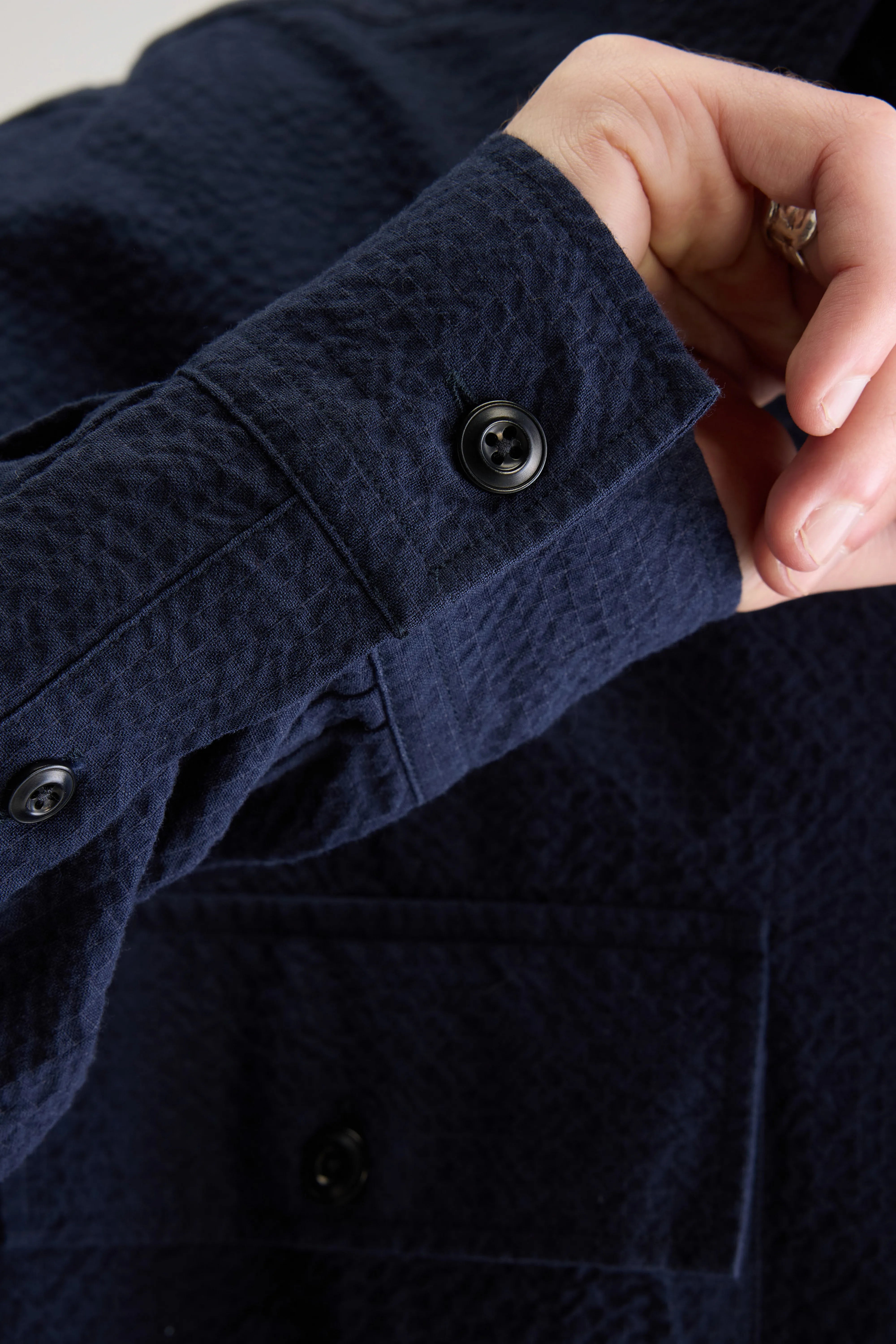 Flopok shirt (251 / M / NAVY)